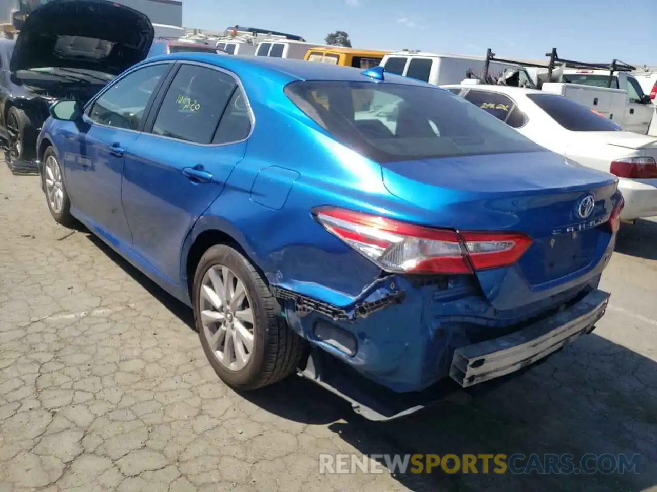 3 Photograph of a damaged car 4T1B11HK5KU267580 TOYOTA CAMRY 2019