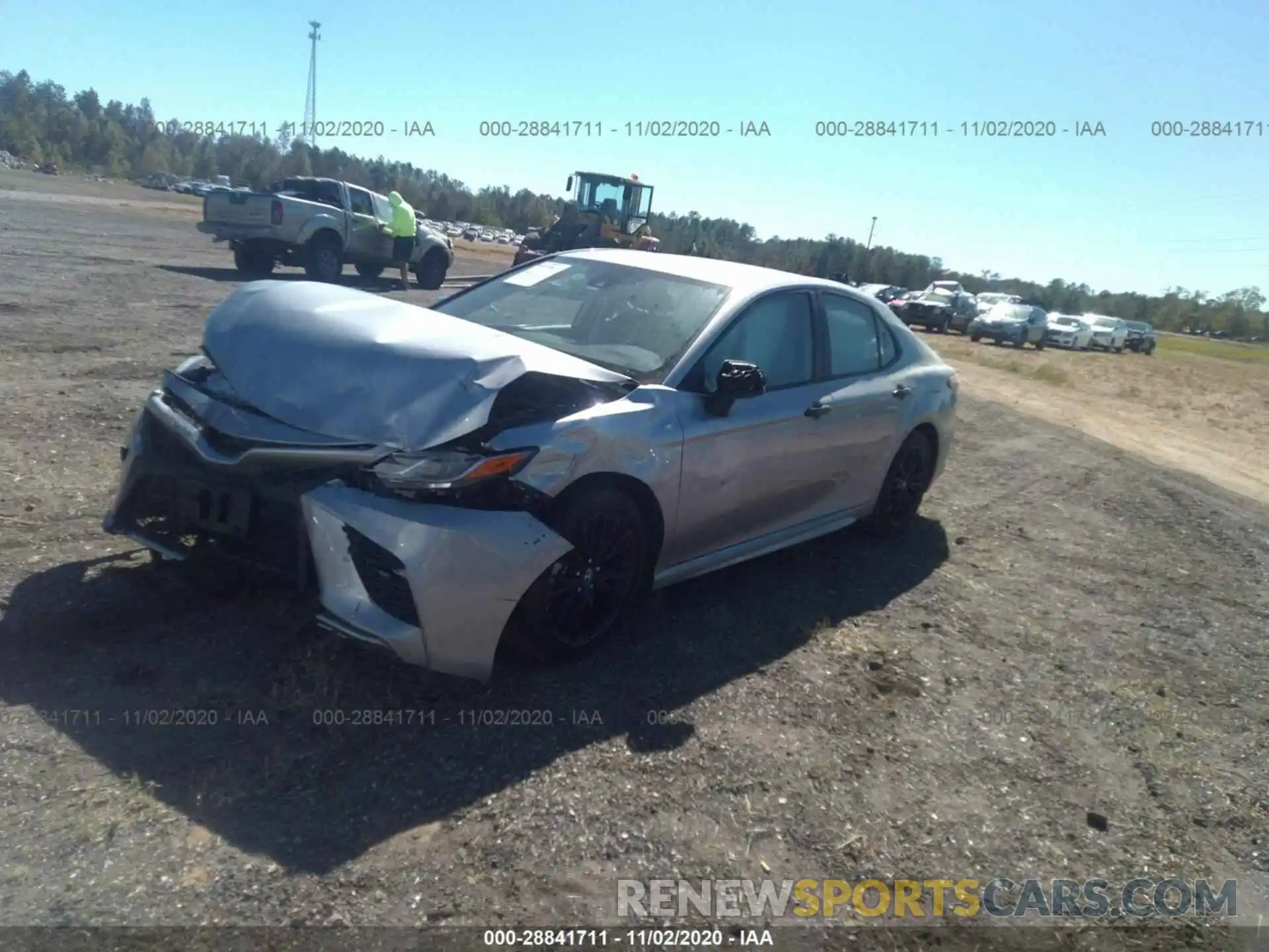 2 Photograph of a damaged car 4T1B11HK5KU268616 TOYOTA CAMRY 2019