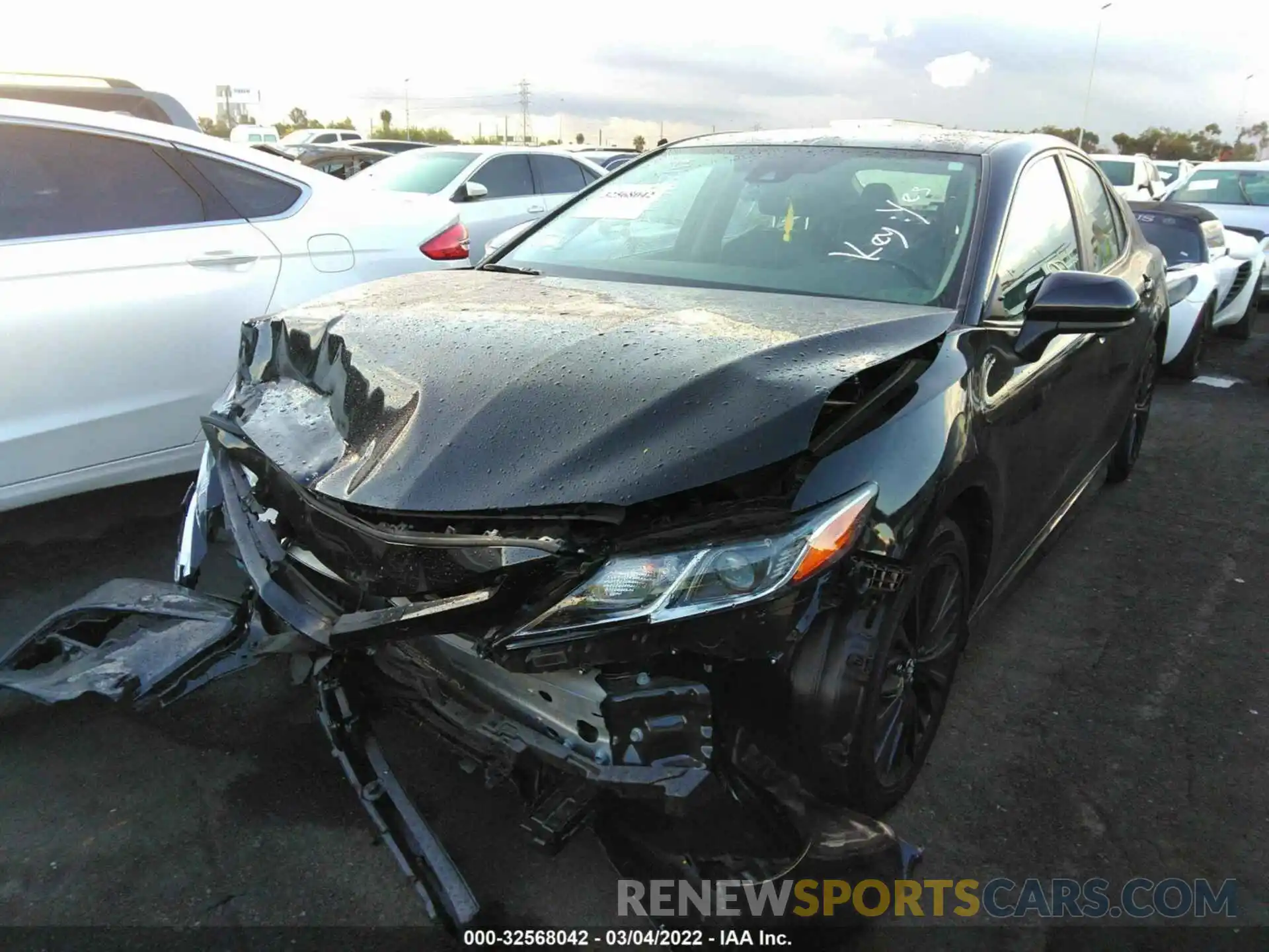 2 Photograph of a damaged car 4T1B11HK5KU270060 TOYOTA CAMRY 2019