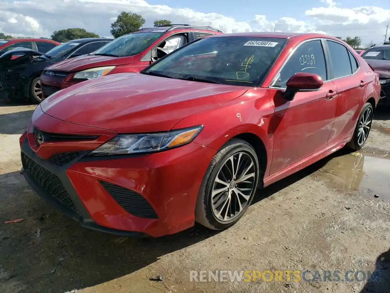 2 Photograph of a damaged car 4T1B11HK5KU270270 TOYOTA CAMRY 2019