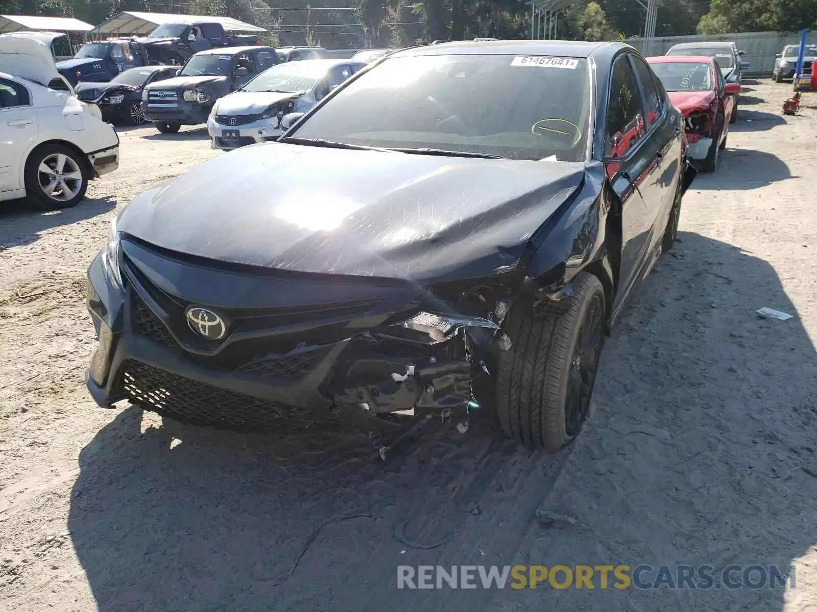 2 Photograph of a damaged car 4T1B11HK5KU270981 TOYOTA CAMRY 2019