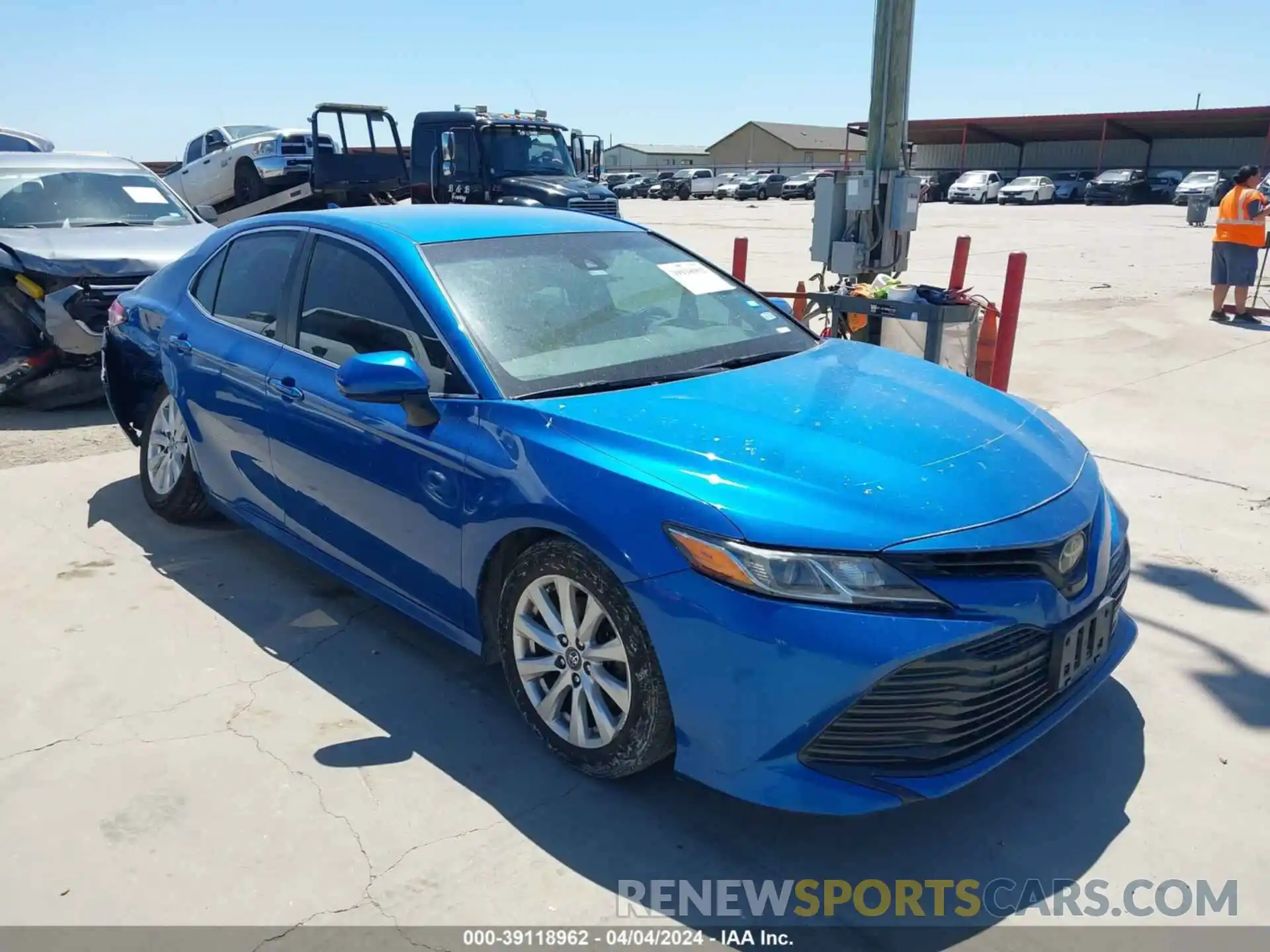 1 Photograph of a damaged car 4T1B11HK5KU271547 TOYOTA CAMRY 2019