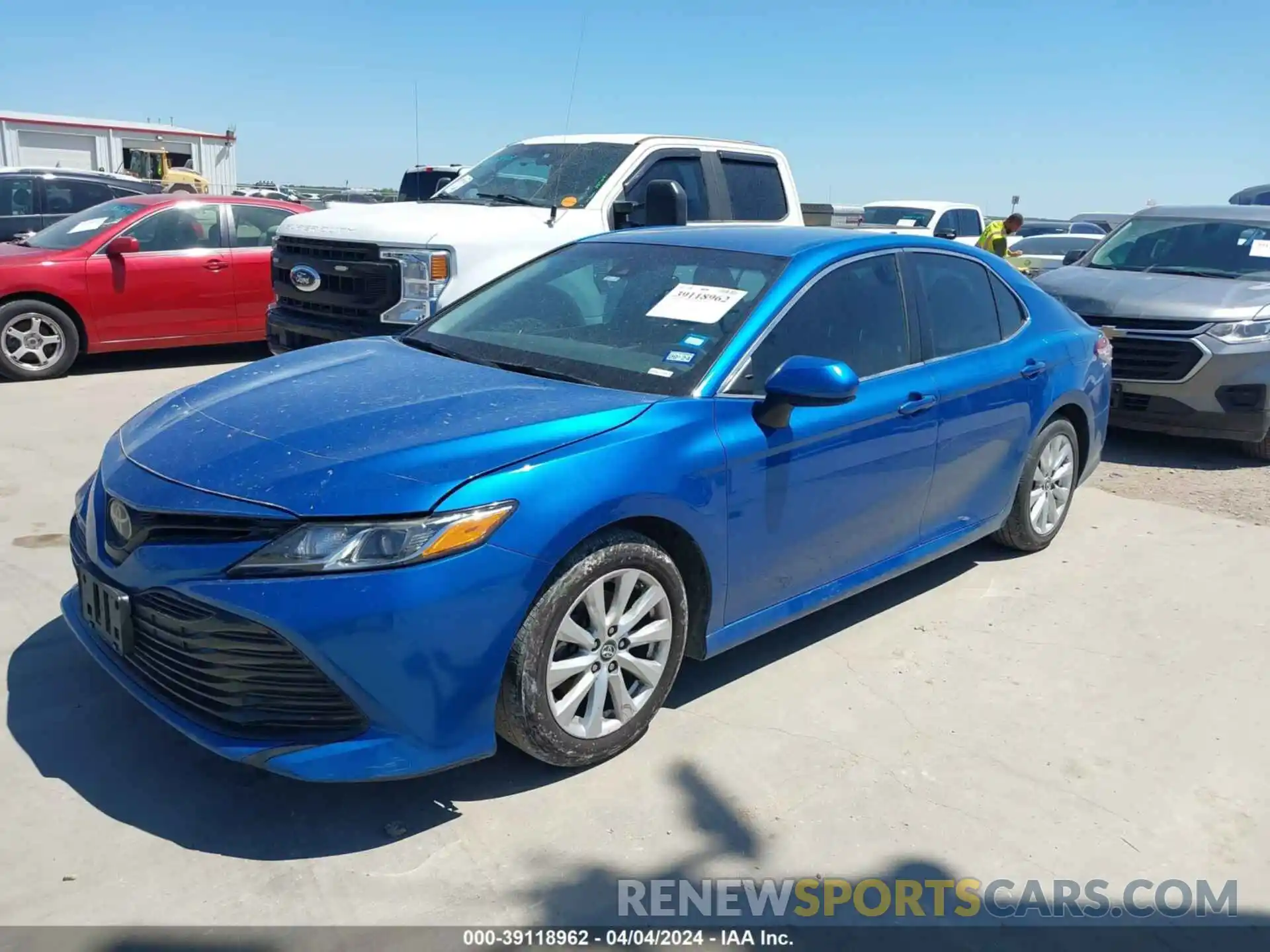 2 Photograph of a damaged car 4T1B11HK5KU271547 TOYOTA CAMRY 2019