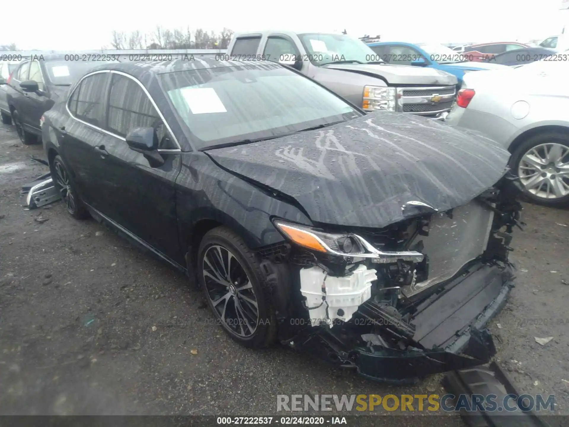 1 Photograph of a damaged car 4T1B11HK5KU272682 TOYOTA CAMRY 2019