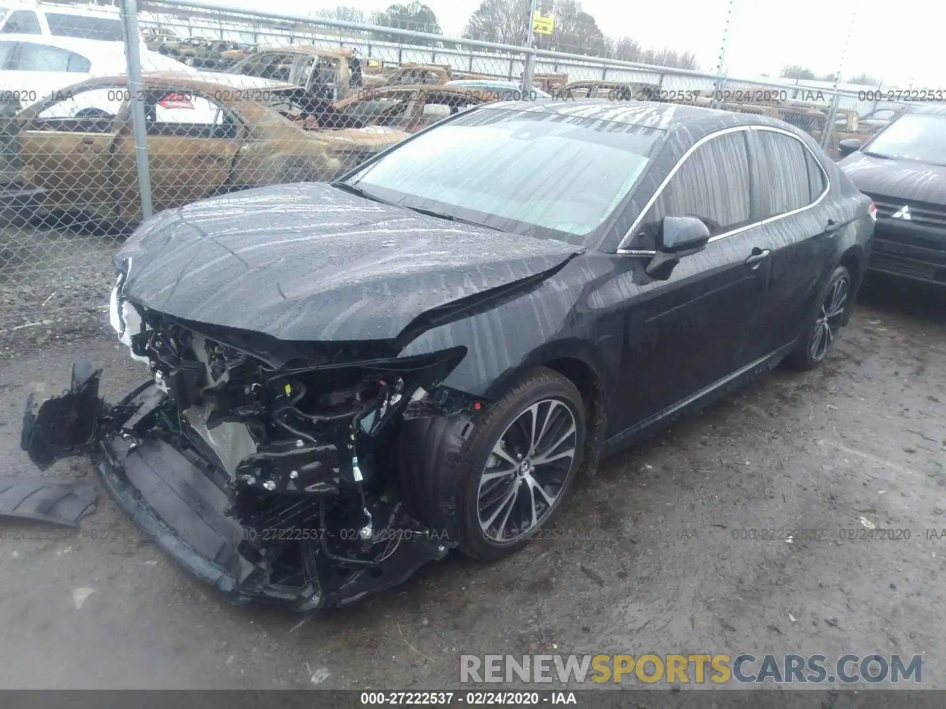 2 Photograph of a damaged car 4T1B11HK5KU272682 TOYOTA CAMRY 2019