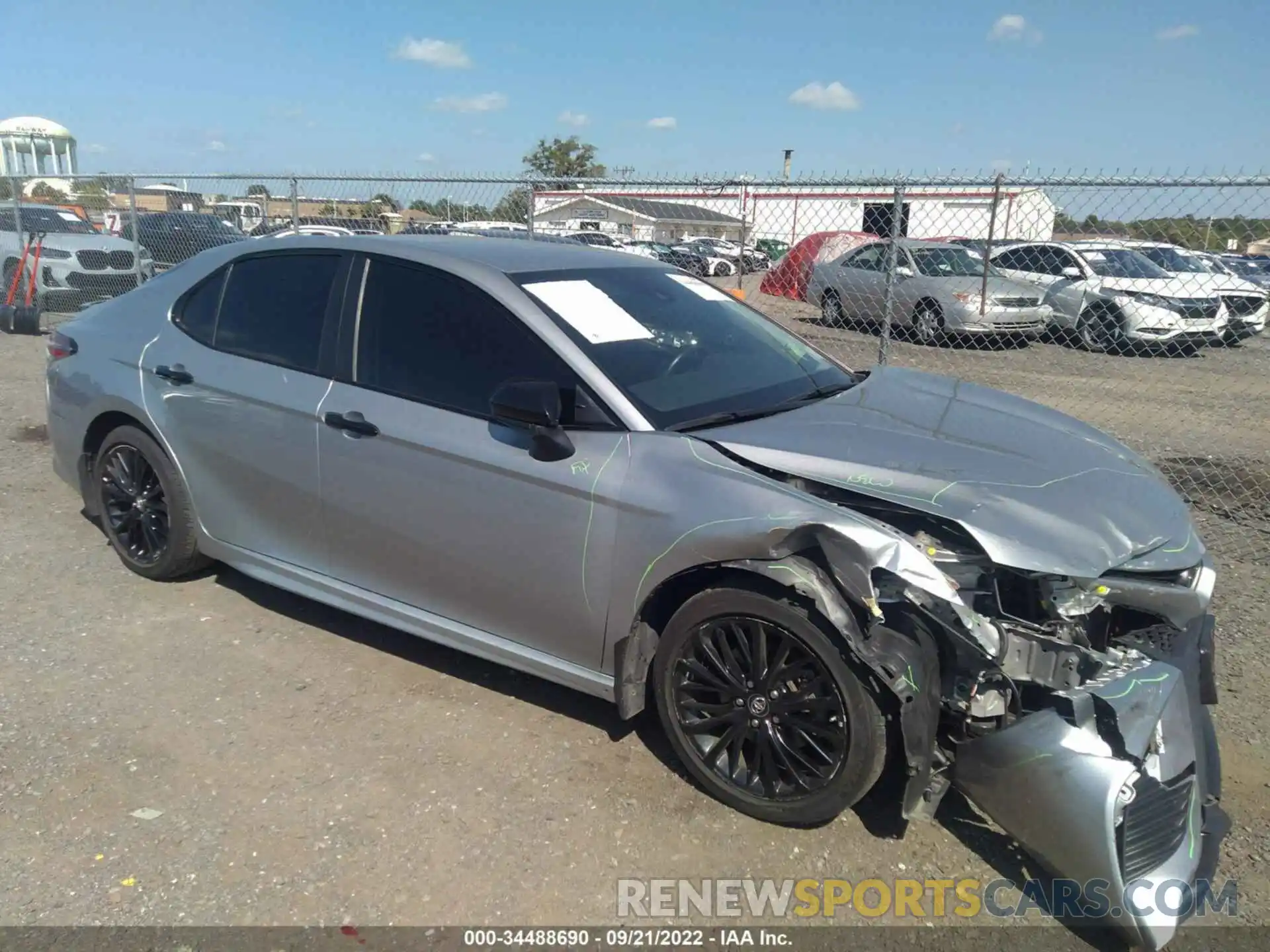 1 Photograph of a damaged car 4T1B11HK5KU272987 TOYOTA CAMRY 2019