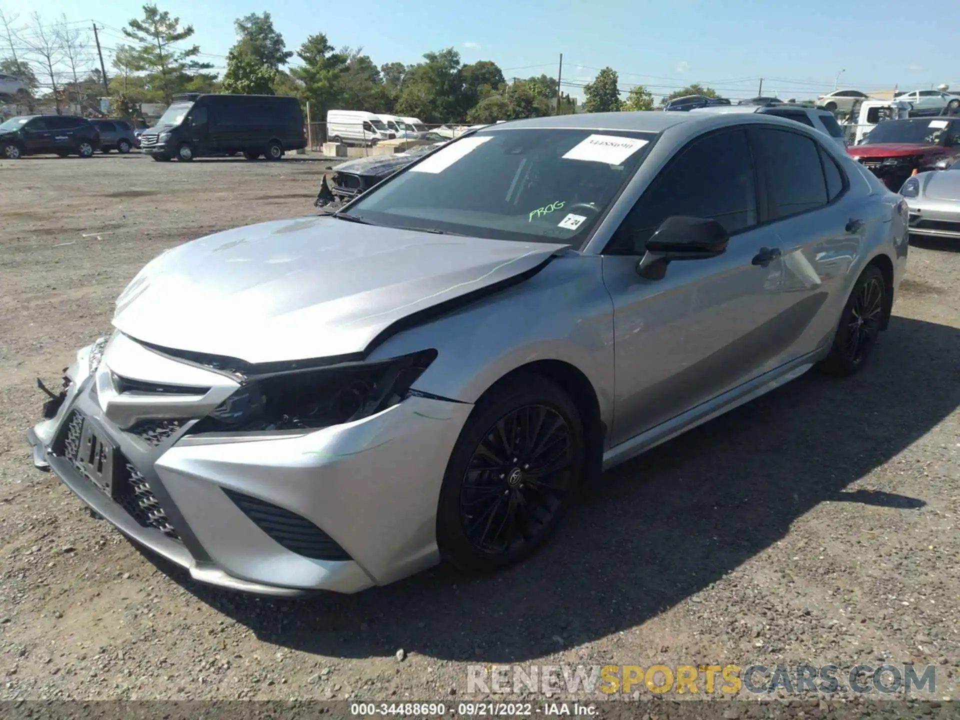 2 Photograph of a damaged car 4T1B11HK5KU272987 TOYOTA CAMRY 2019