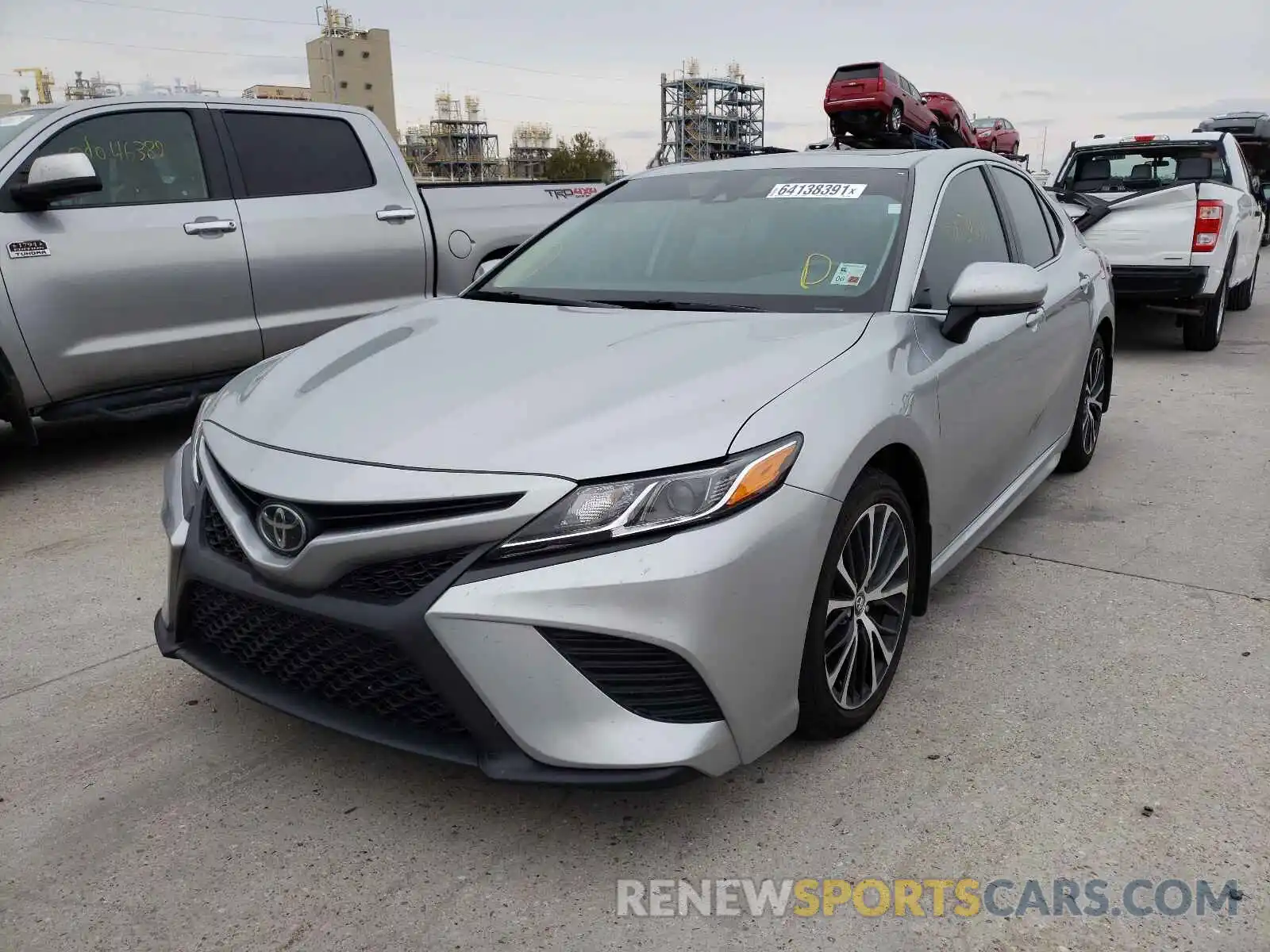 2 Photograph of a damaged car 4T1B11HK5KU273086 TOYOTA CAMRY 2019