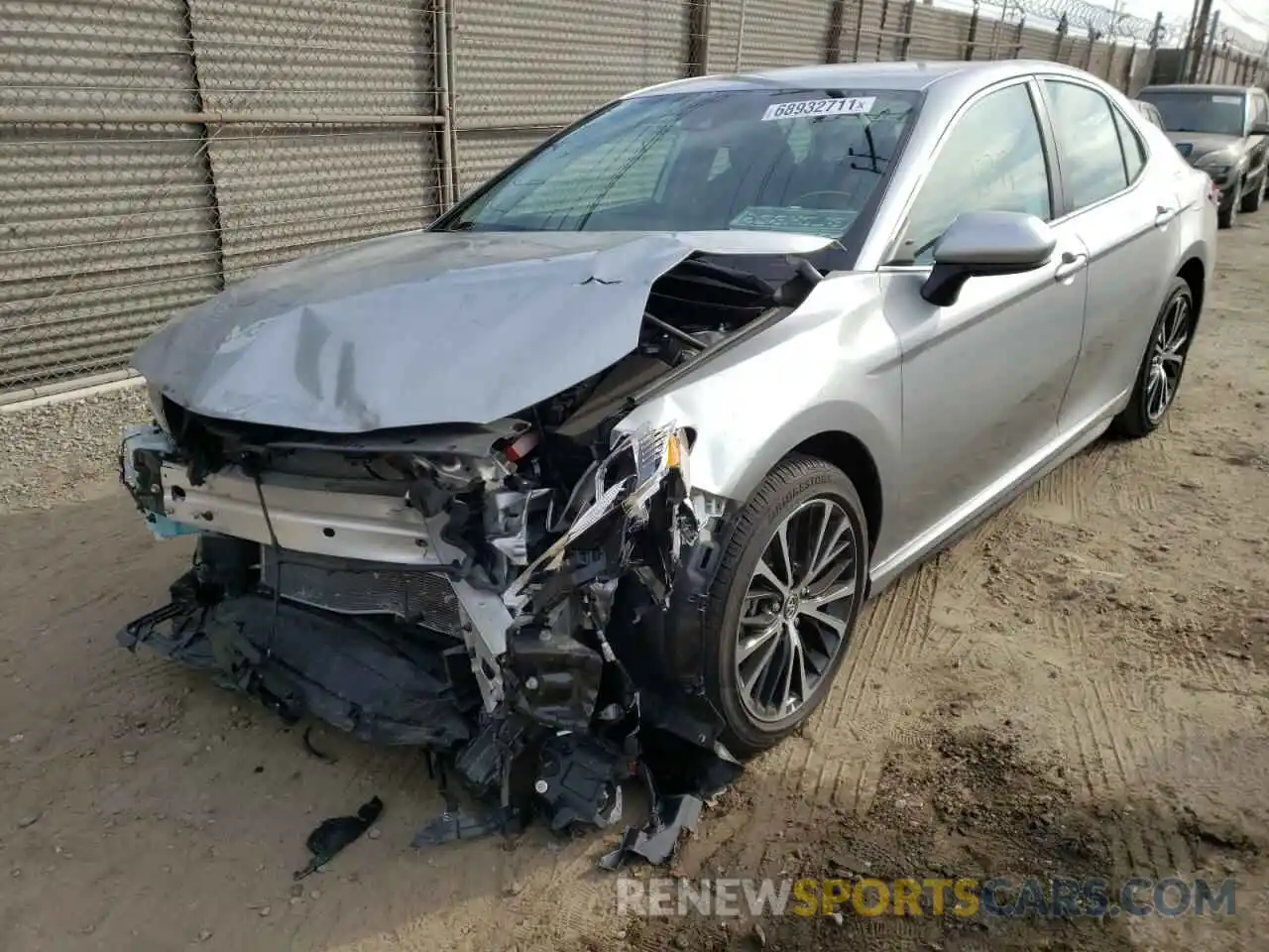 2 Photograph of a damaged car 4T1B11HK5KU274318 TOYOTA CAMRY 2019