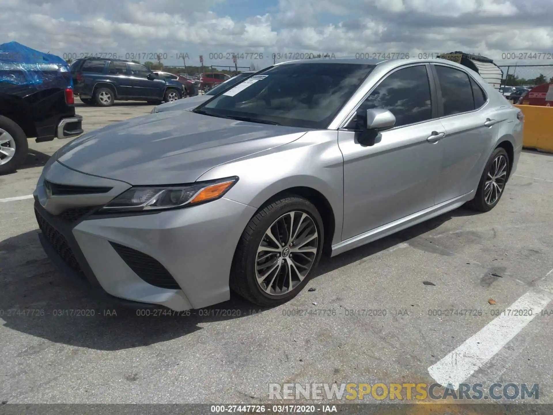 2 Photograph of a damaged car 4T1B11HK5KU274352 TOYOTA CAMRY 2019