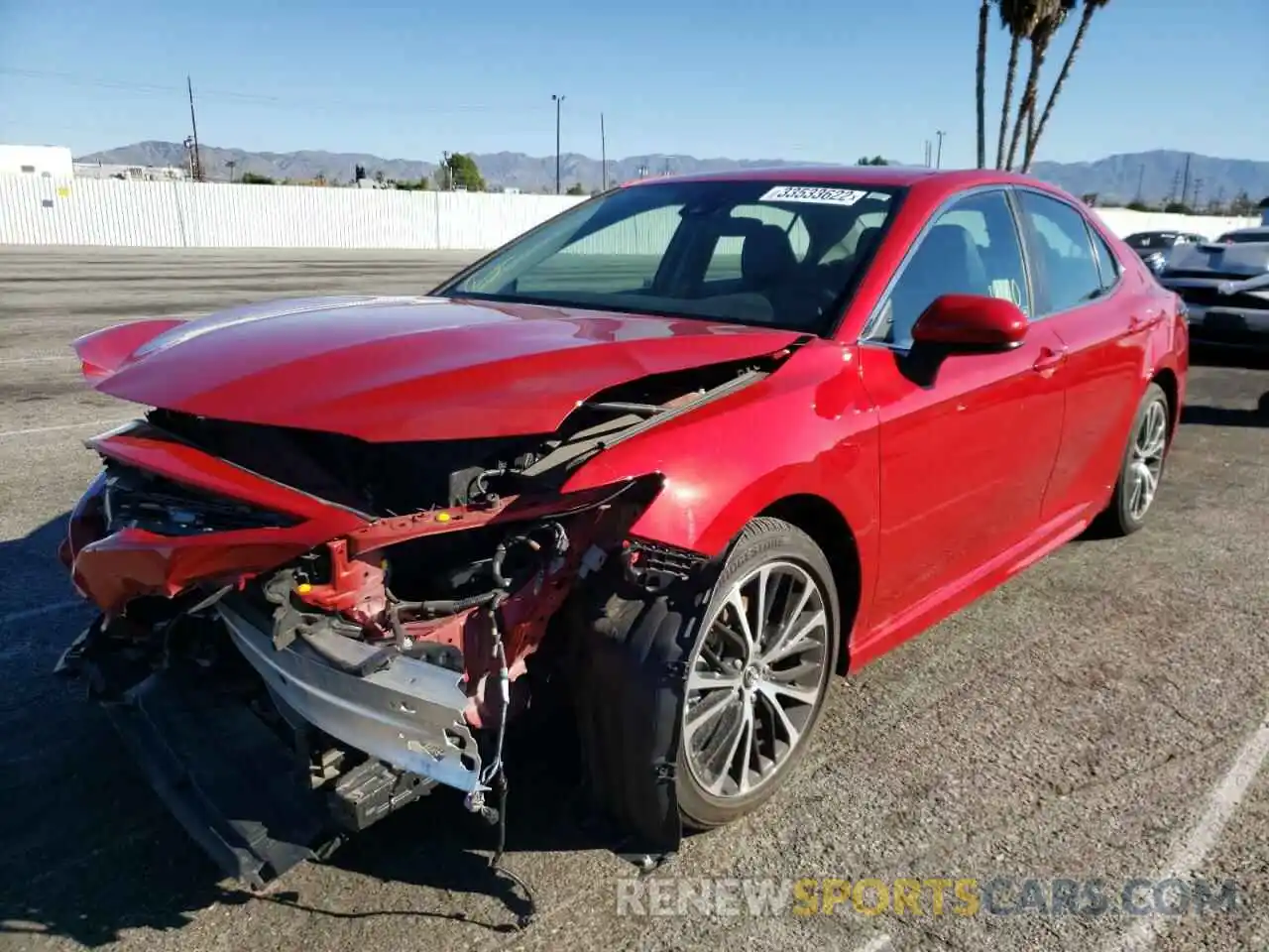 2 Photograph of a damaged car 4T1B11HK5KU277560 TOYOTA CAMRY 2019