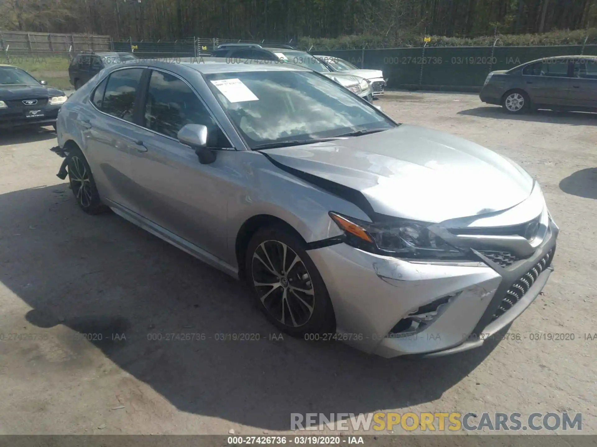 1 Photograph of a damaged car 4T1B11HK5KU277980 TOYOTA CAMRY 2019