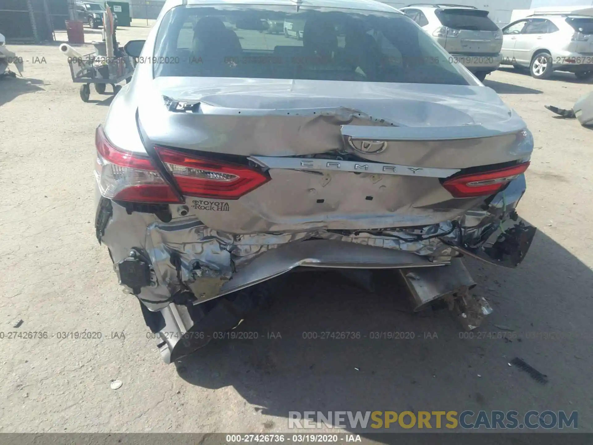 6 Photograph of a damaged car 4T1B11HK5KU277980 TOYOTA CAMRY 2019