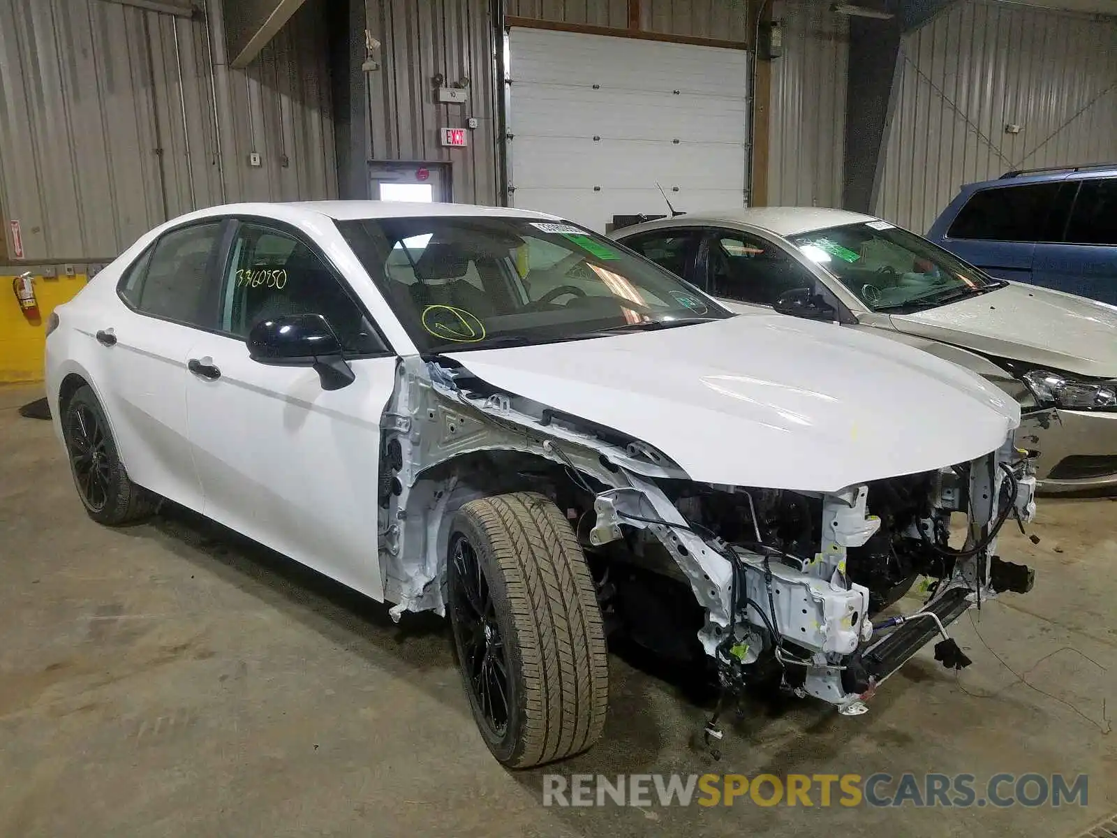 1 Photograph of a damaged car 4T1B11HK5KU278059 TOYOTA CAMRY 2019