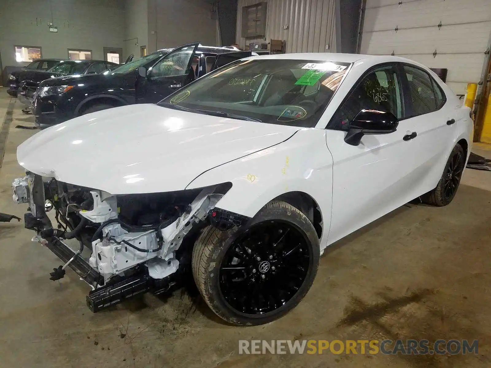 2 Photograph of a damaged car 4T1B11HK5KU278059 TOYOTA CAMRY 2019