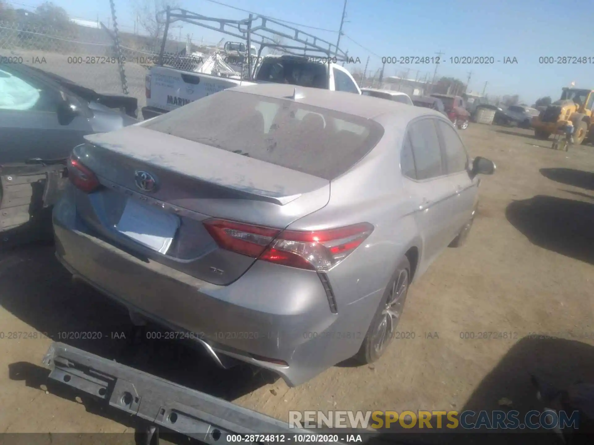 4 Фотография поврежденного автомобиля 4T1B11HK5KU278529 TOYOTA CAMRY 2019