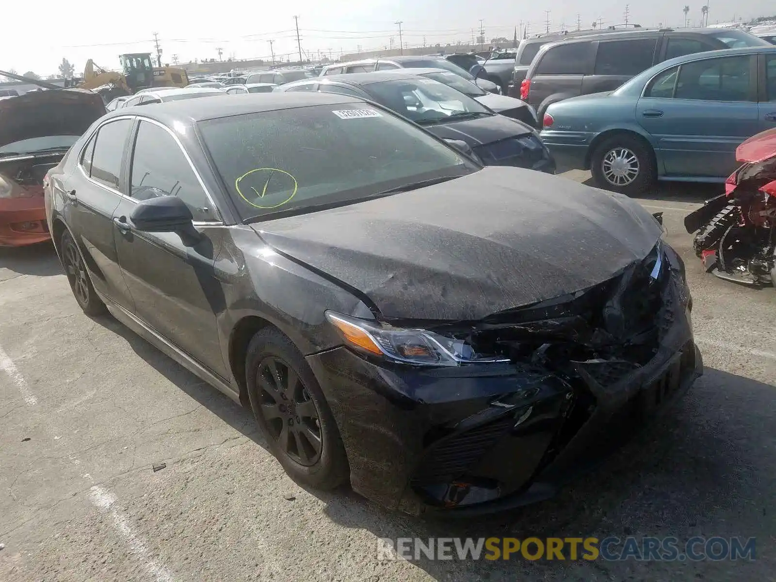 1 Photograph of a damaged car 4T1B11HK5KU279003 TOYOTA CAMRY 2019