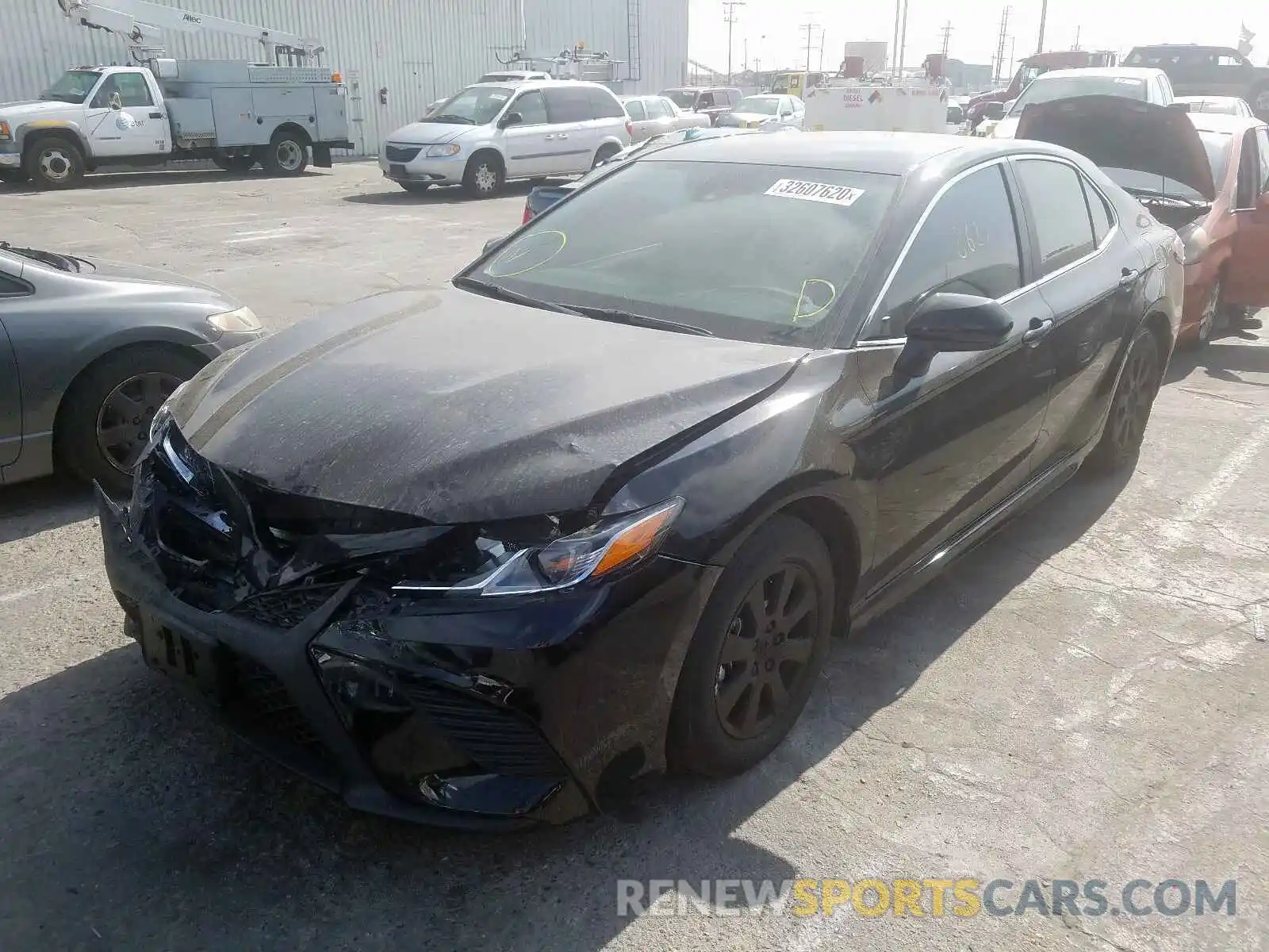 2 Photograph of a damaged car 4T1B11HK5KU279003 TOYOTA CAMRY 2019