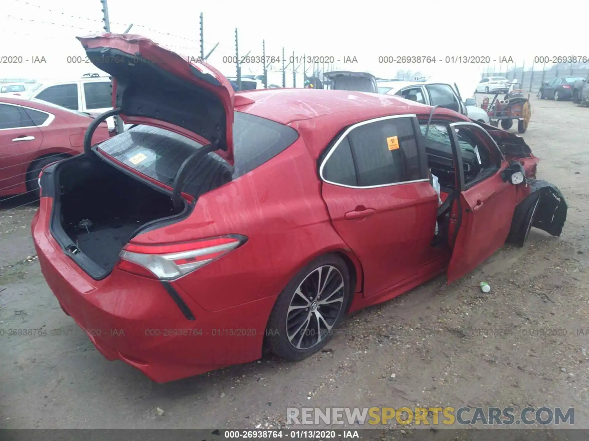 4 Photograph of a damaged car 4T1B11HK5KU282435 TOYOTA CAMRY 2019