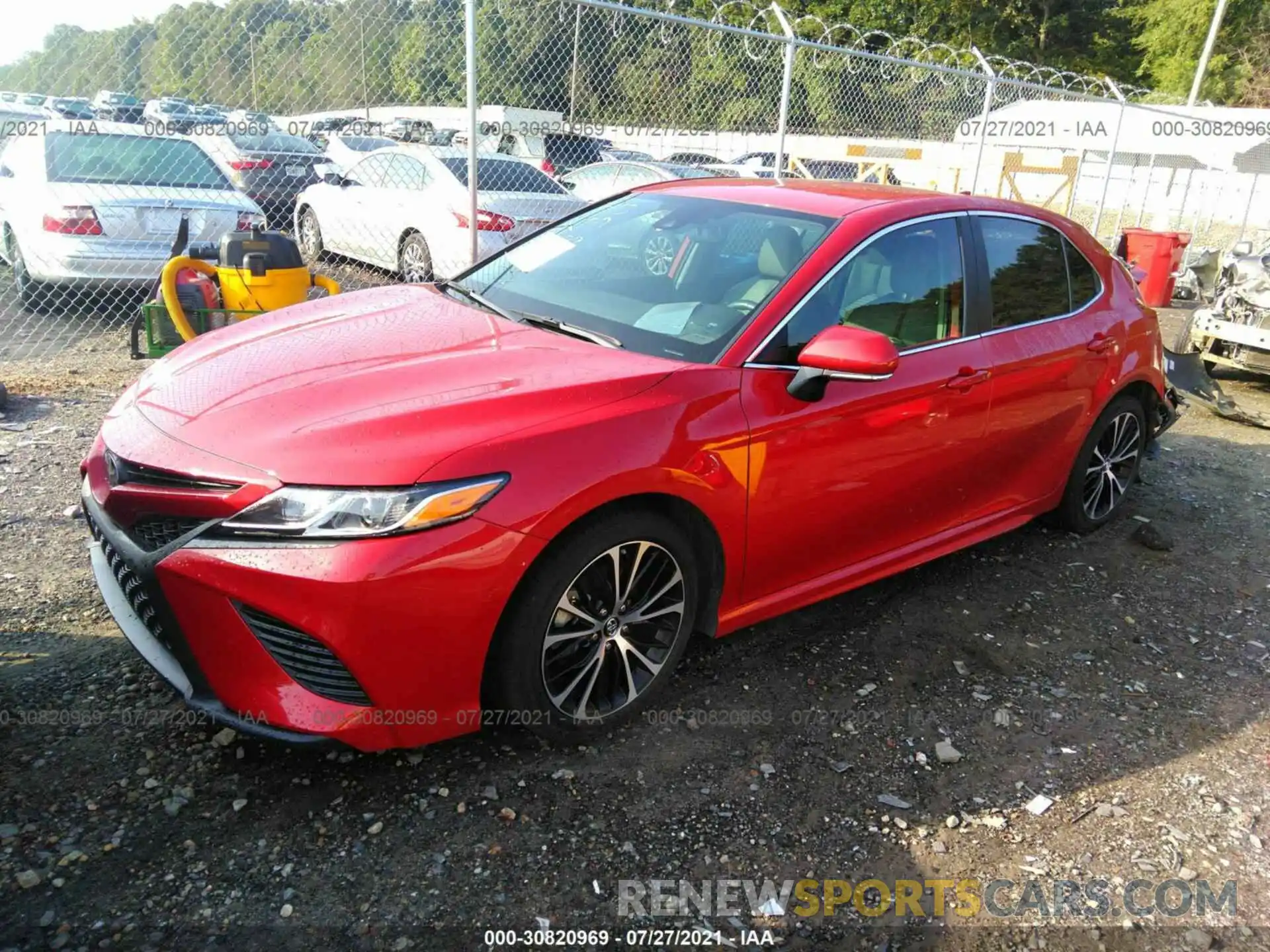 2 Photograph of a damaged car 4T1B11HK5KU286078 TOYOTA CAMRY 2019