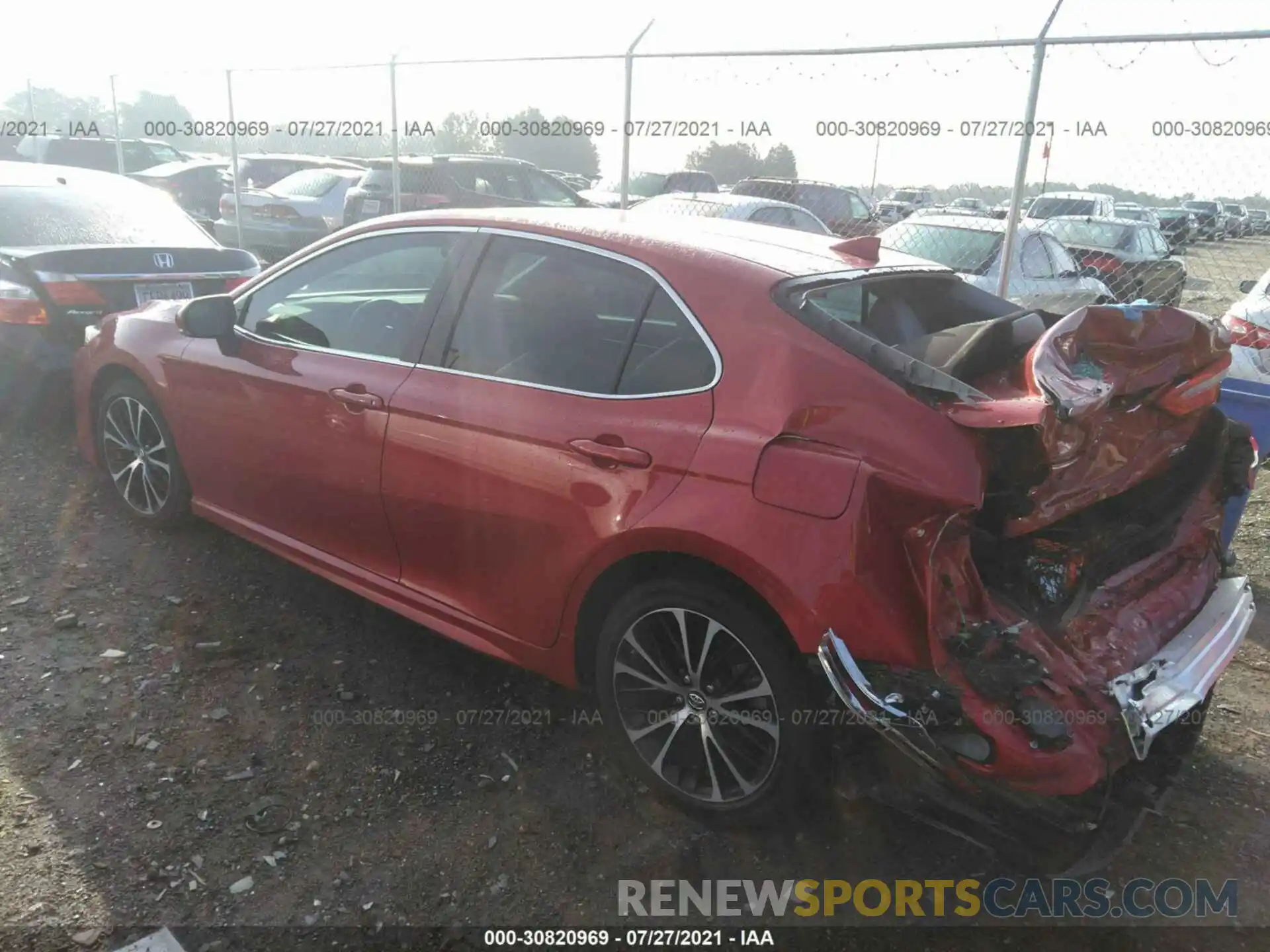 3 Photograph of a damaged car 4T1B11HK5KU286078 TOYOTA CAMRY 2019