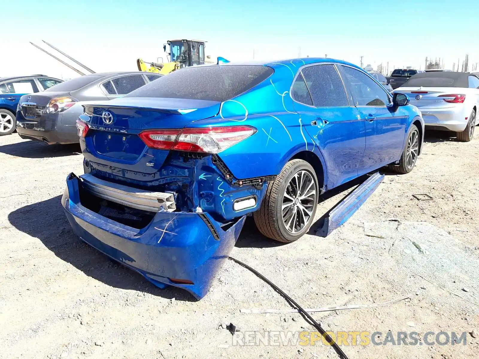 4 Фотография поврежденного автомобиля 4T1B11HK5KU286596 TOYOTA CAMRY 2019