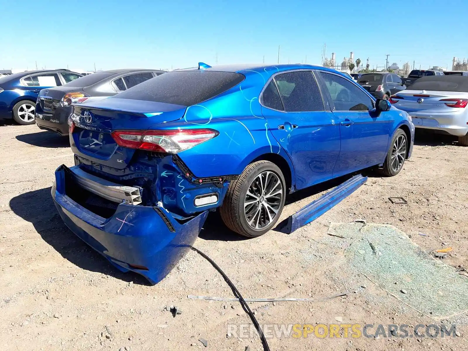 9 Photograph of a damaged car 4T1B11HK5KU286596 TOYOTA CAMRY 2019