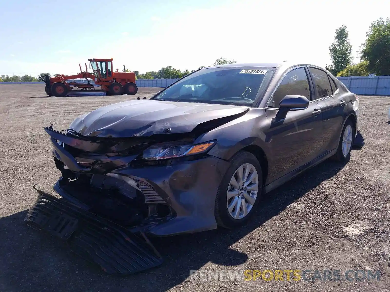 2 Photograph of a damaged car 4T1B11HK5KU286713 TOYOTA CAMRY 2019