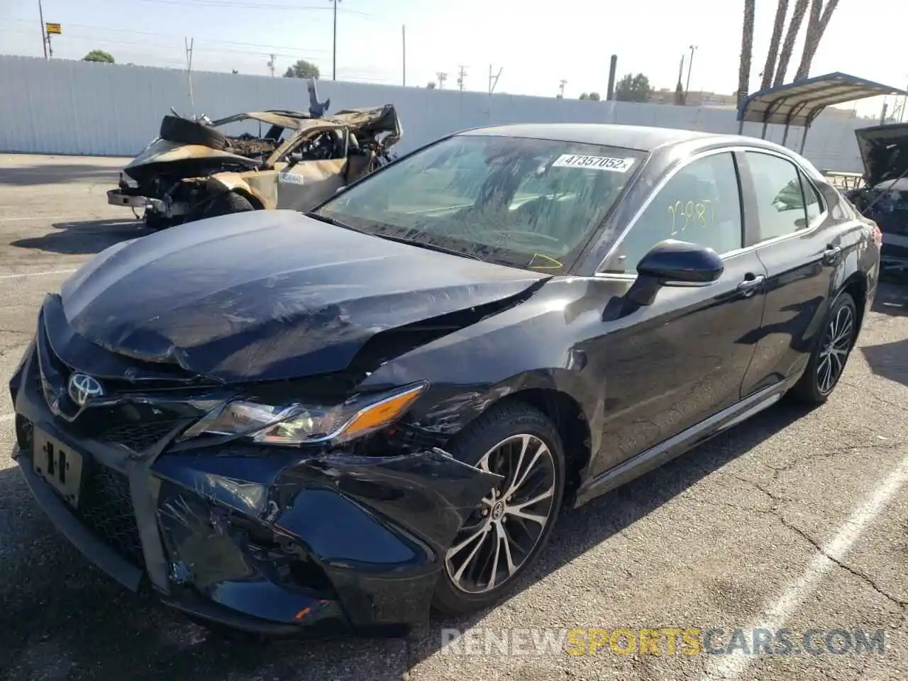 2 Photograph of a damaged car 4T1B11HK5KU287215 TOYOTA CAMRY 2019