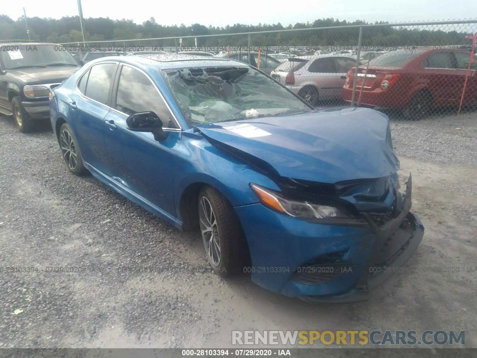 1 Photograph of a damaged car 4T1B11HK5KU288929 TOYOTA CAMRY 2019