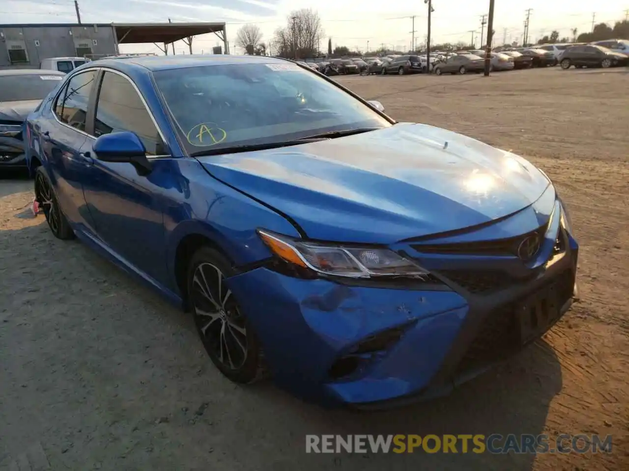 1 Photograph of a damaged car 4T1B11HK5KU291393 TOYOTA CAMRY 2019