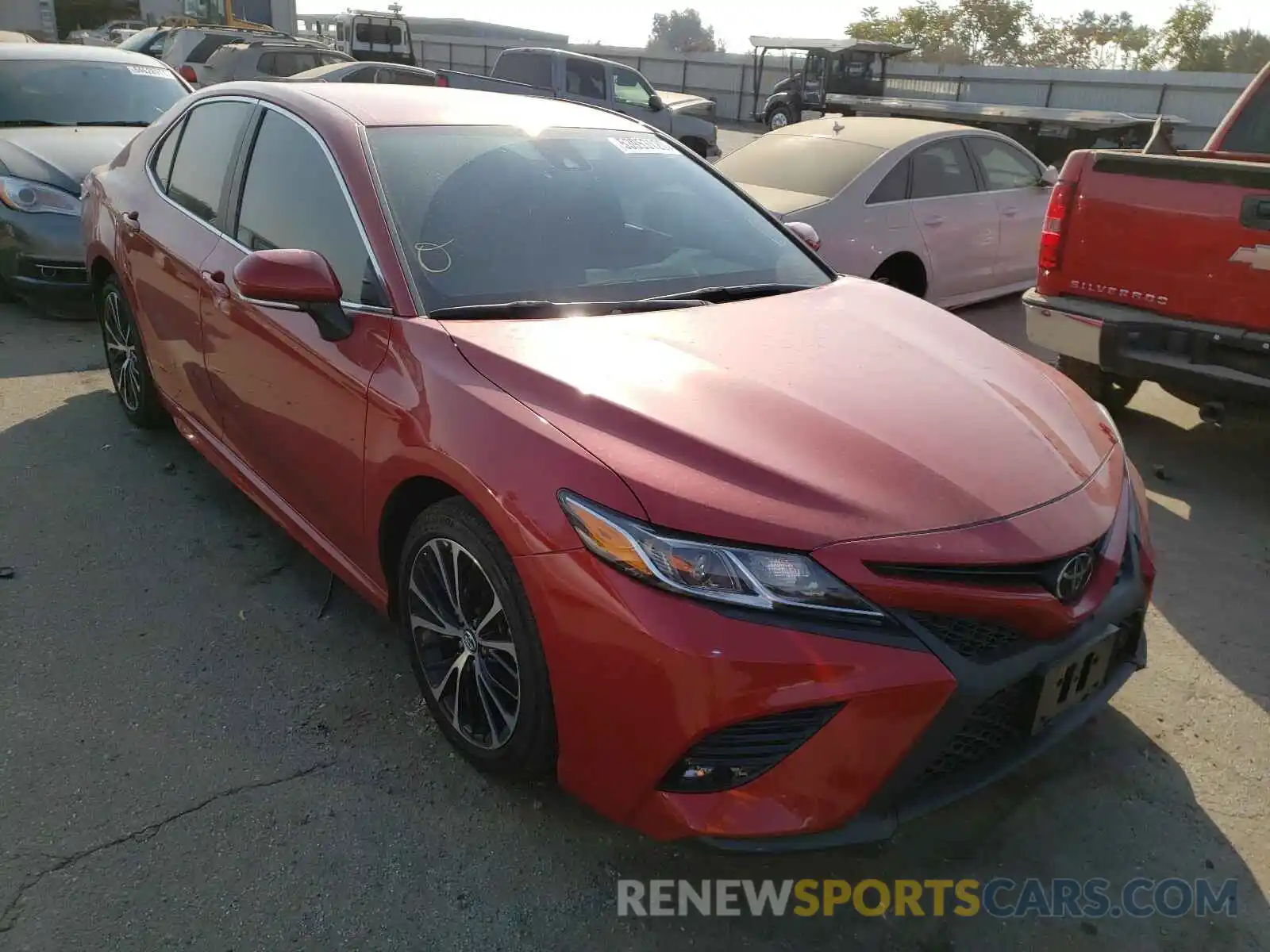 1 Photograph of a damaged car 4T1B11HK5KU293533 TOYOTA CAMRY 2019