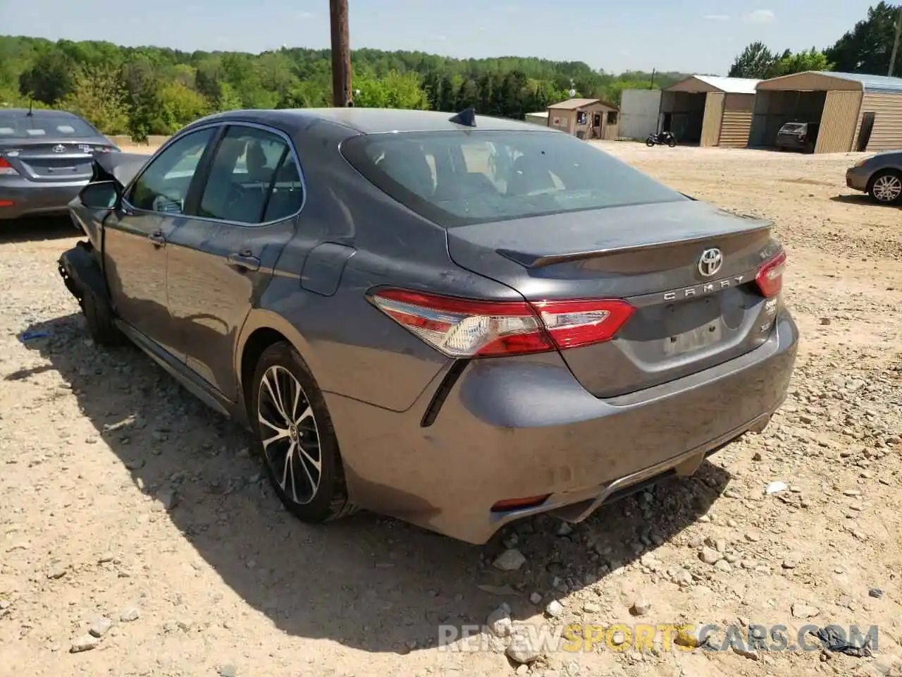 3 Photograph of a damaged car 4T1B11HK5KU295136 TOYOTA CAMRY 2019