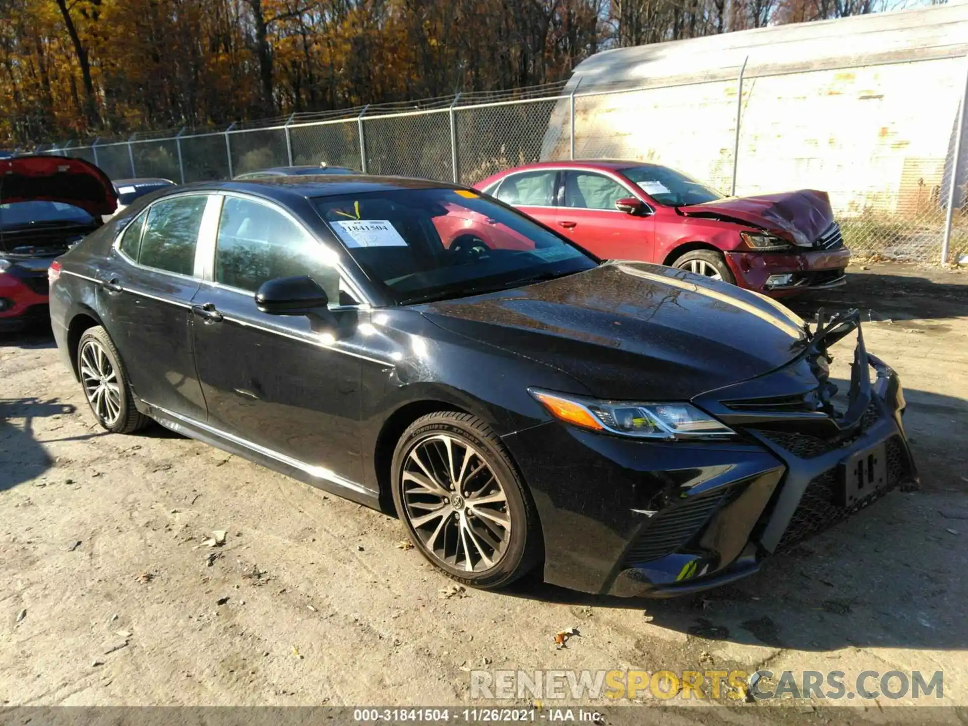 1 Photograph of a damaged car 4T1B11HK5KU297632 TOYOTA CAMRY 2019