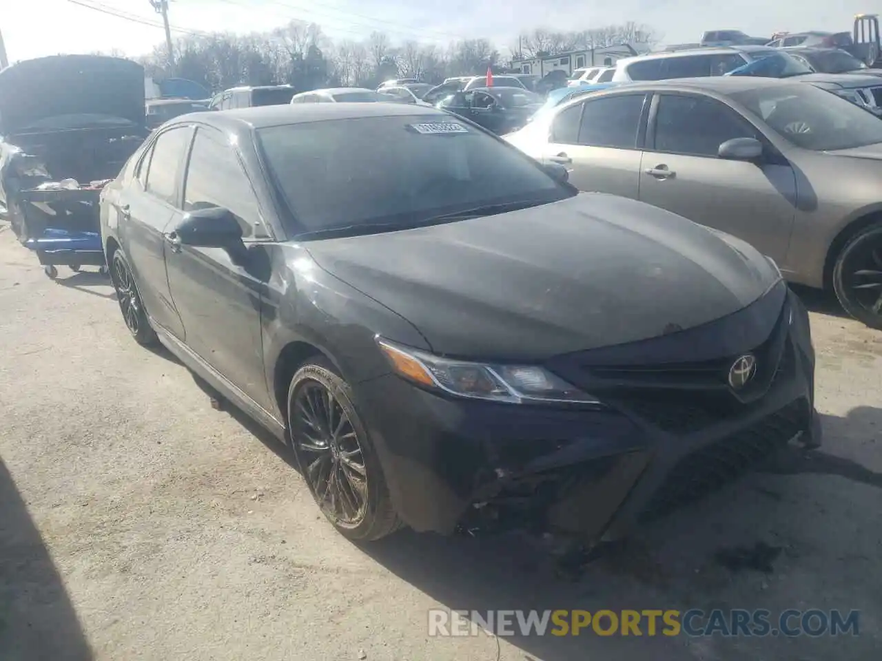 1 Photograph of a damaged car 4T1B11HK5KU300187 TOYOTA CAMRY 2019