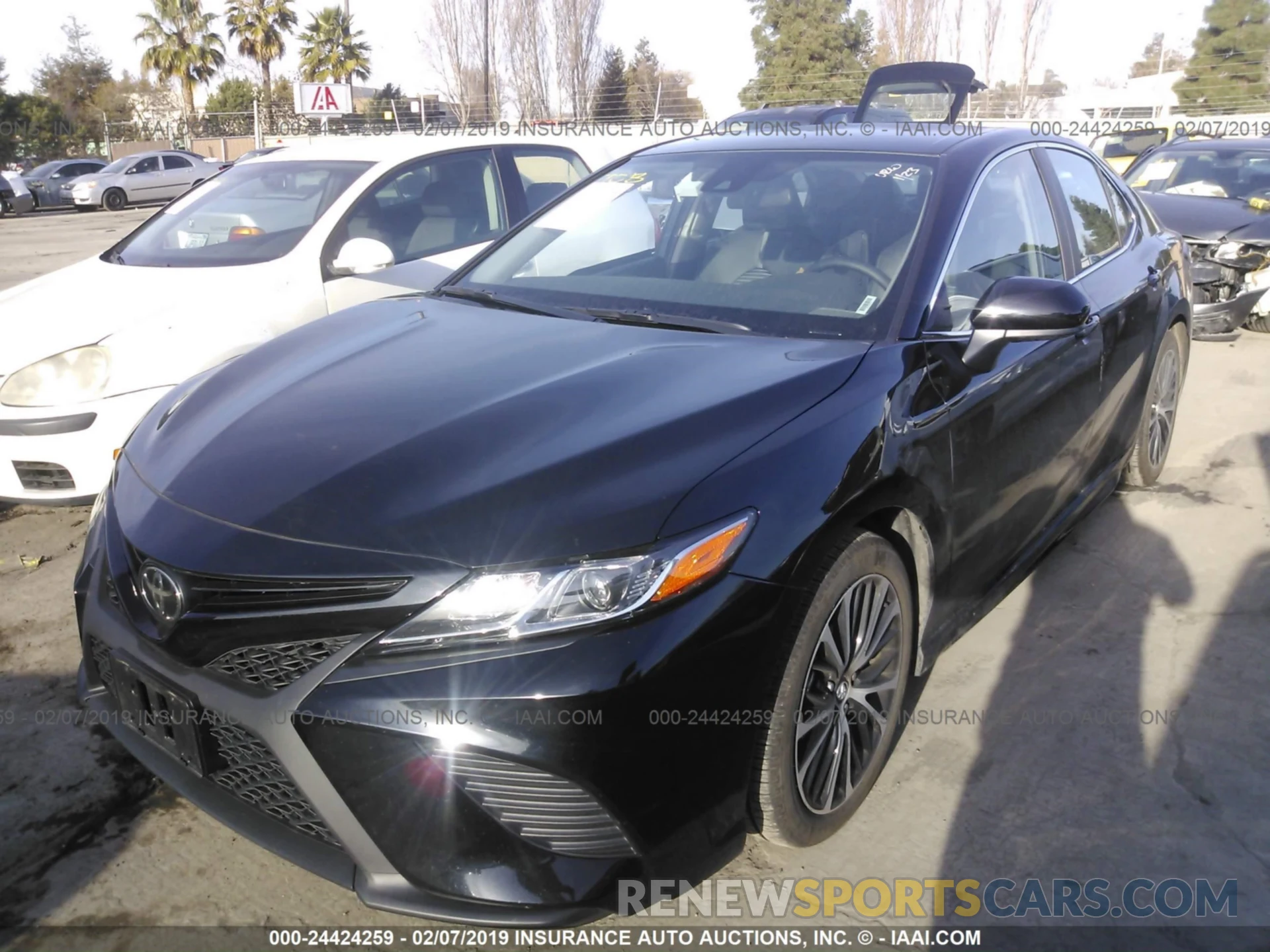 2 Photograph of a damaged car 4T1B11HK5KU680048 TOYOTA CAMRY 2019