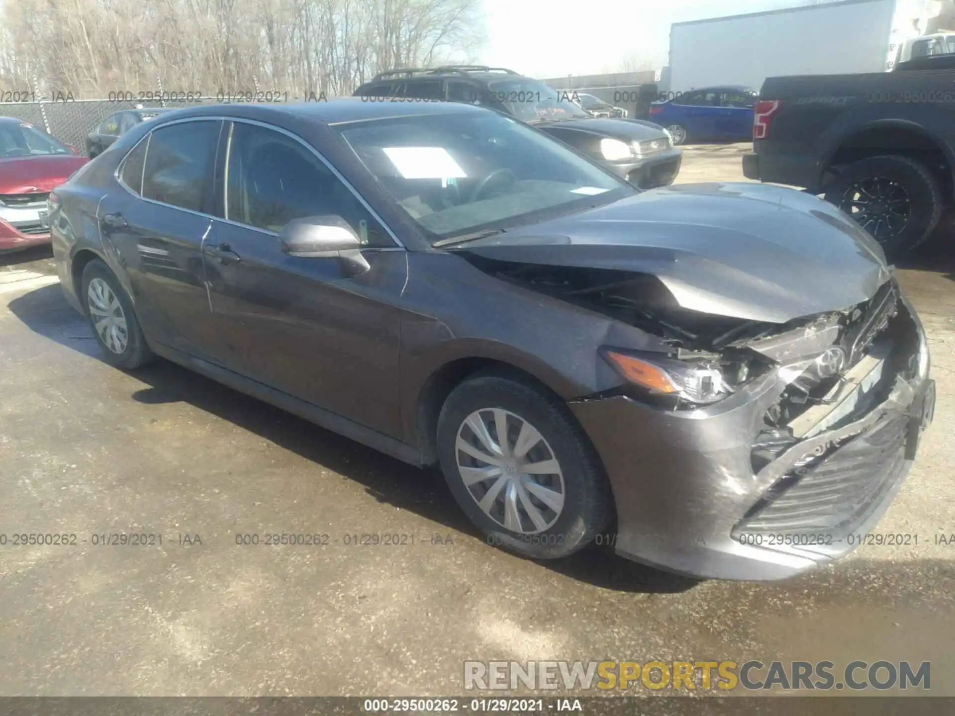 1 Photograph of a damaged car 4T1B11HK5KU680891 TOYOTA CAMRY 2019