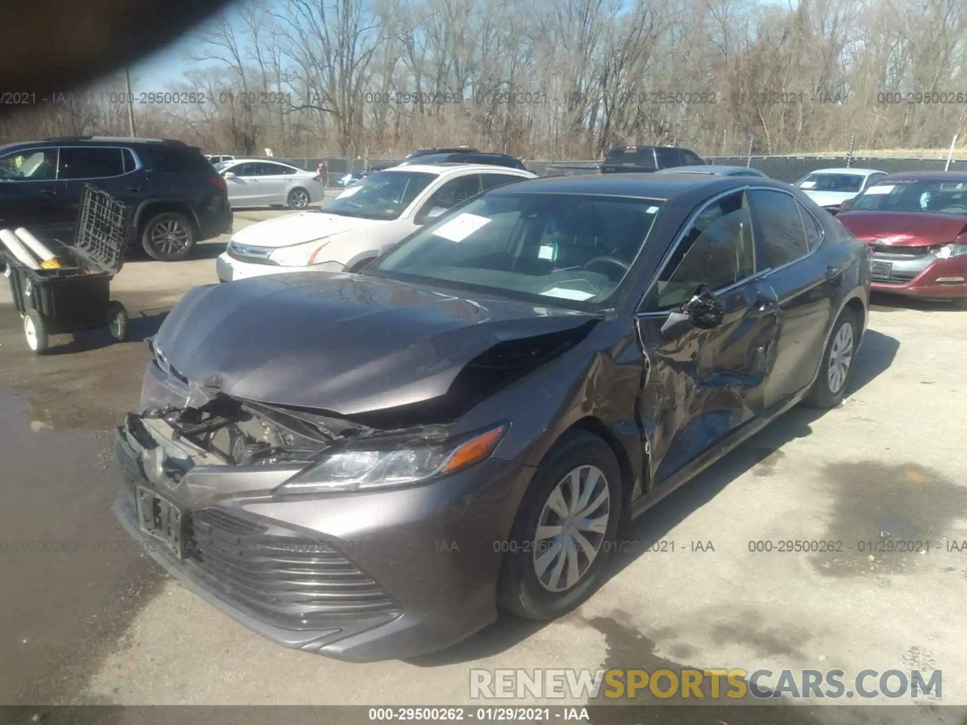 6 Photograph of a damaged car 4T1B11HK5KU680891 TOYOTA CAMRY 2019