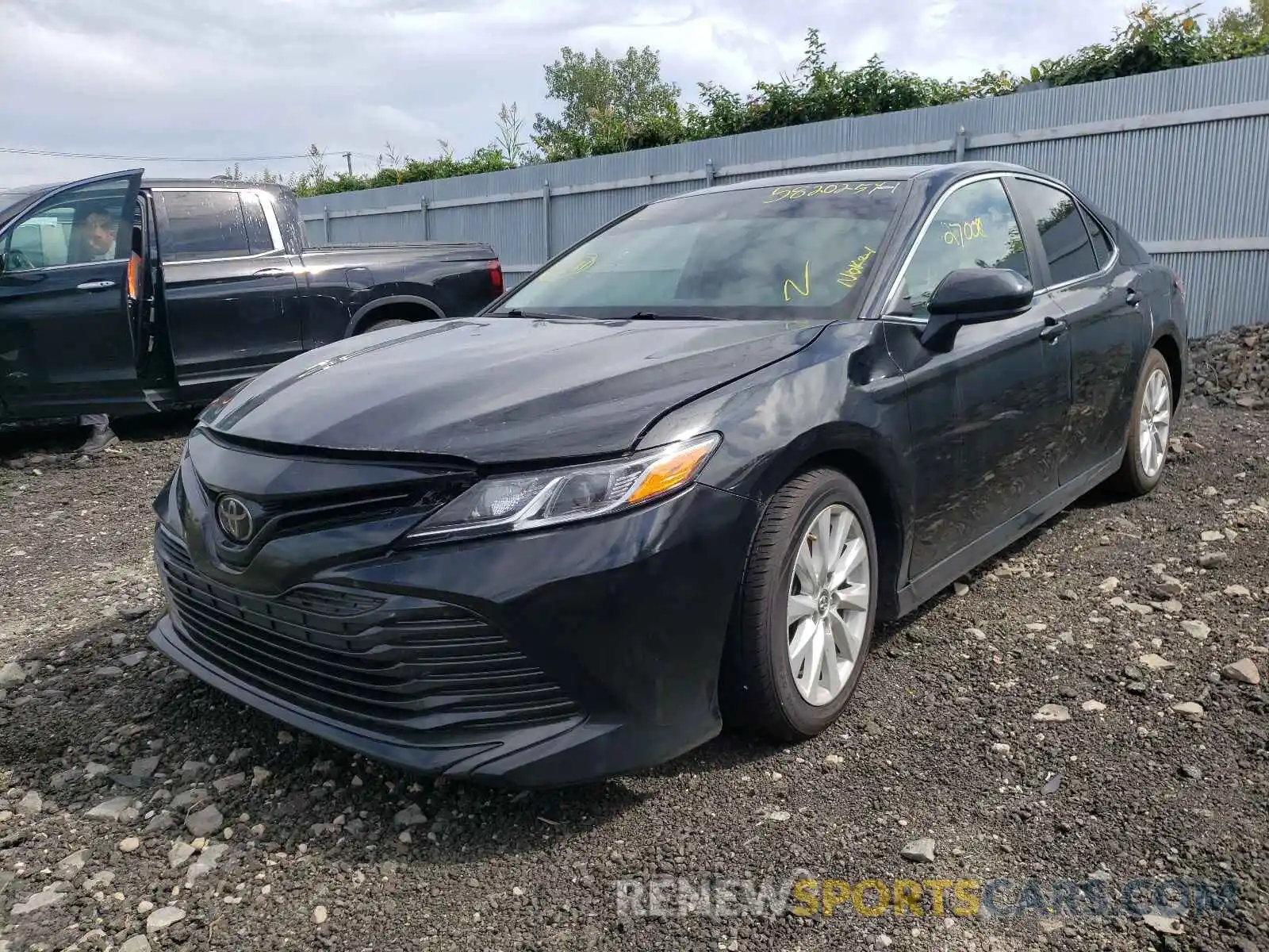 2 Photograph of a damaged car 4T1B11HK5KU681345 TOYOTA CAMRY 2019