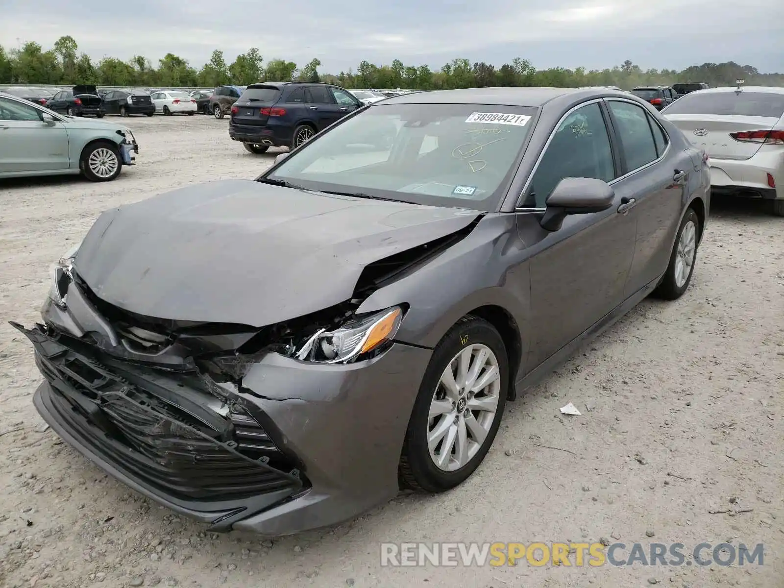 2 Photograph of a damaged car 4T1B11HK5KU682320 TOYOTA CAMRY 2019