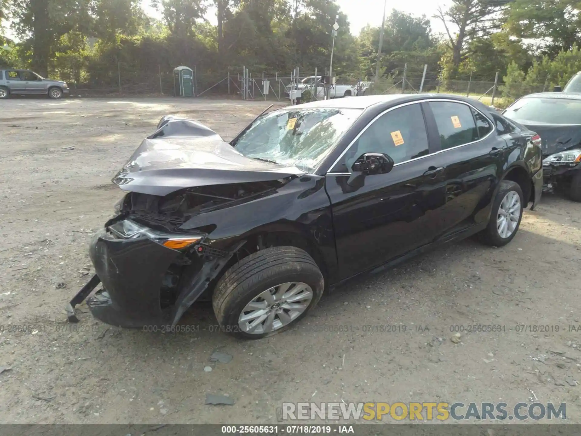 2 Photograph of a damaged car 4T1B11HK5KU684150 TOYOTA CAMRY 2019