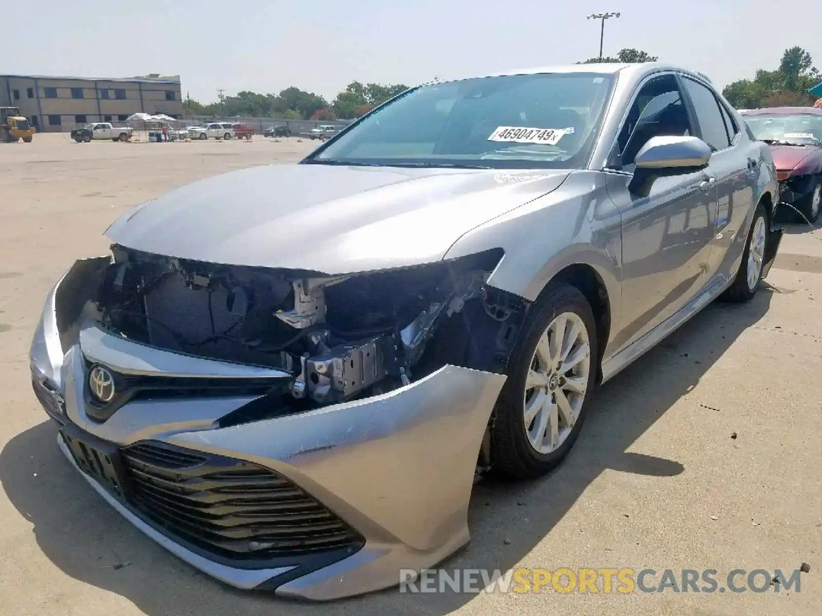 2 Photograph of a damaged car 4T1B11HK5KU684391 TOYOTA CAMRY 2019