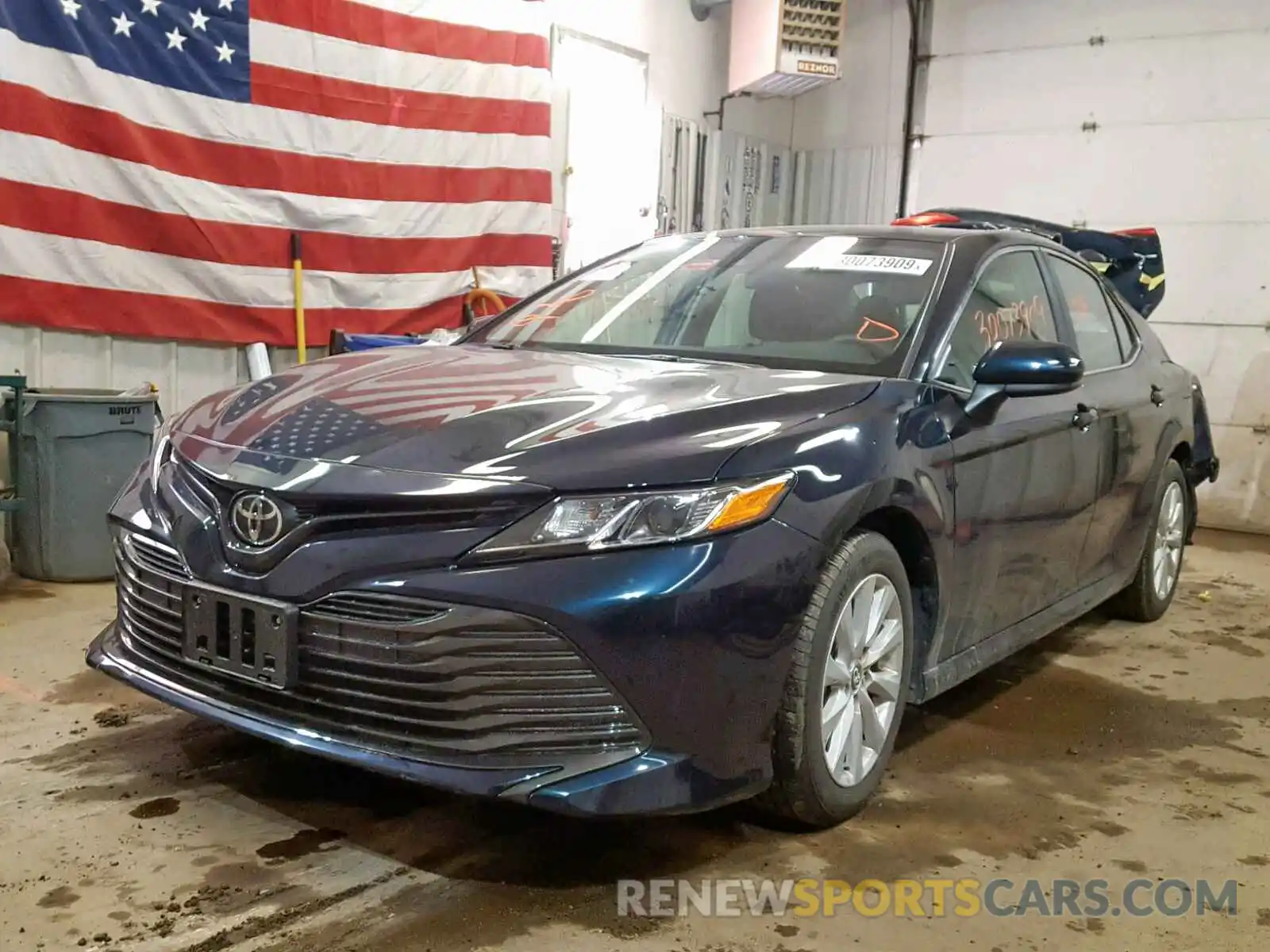 2 Photograph of a damaged car 4T1B11HK5KU684696 TOYOTA CAMRY 2019