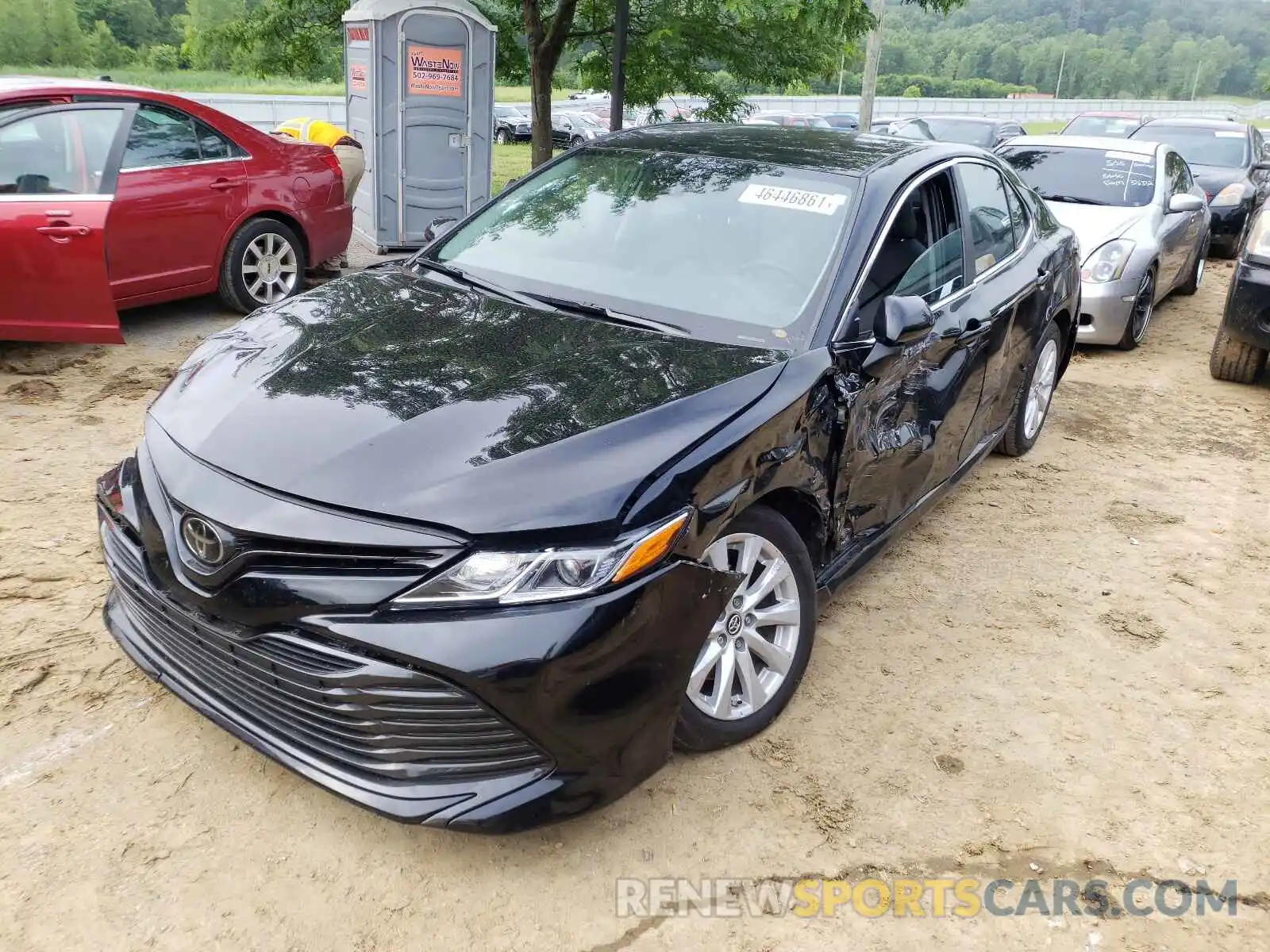 2 Photograph of a damaged car 4T1B11HK5KU685590 TOYOTA CAMRY 2019