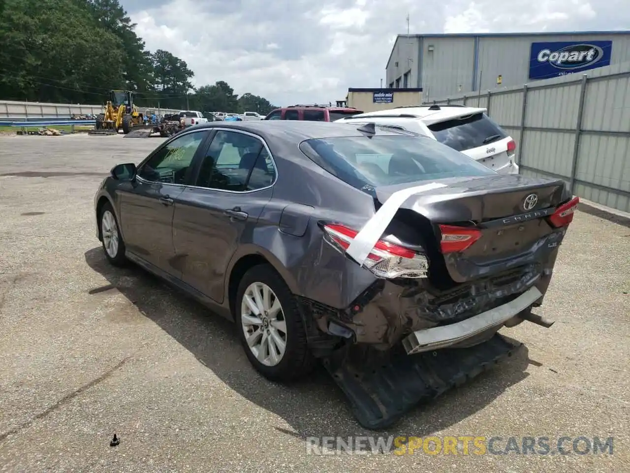 3 Photograph of a damaged car 4T1B11HK5KU687887 TOYOTA CAMRY 2019