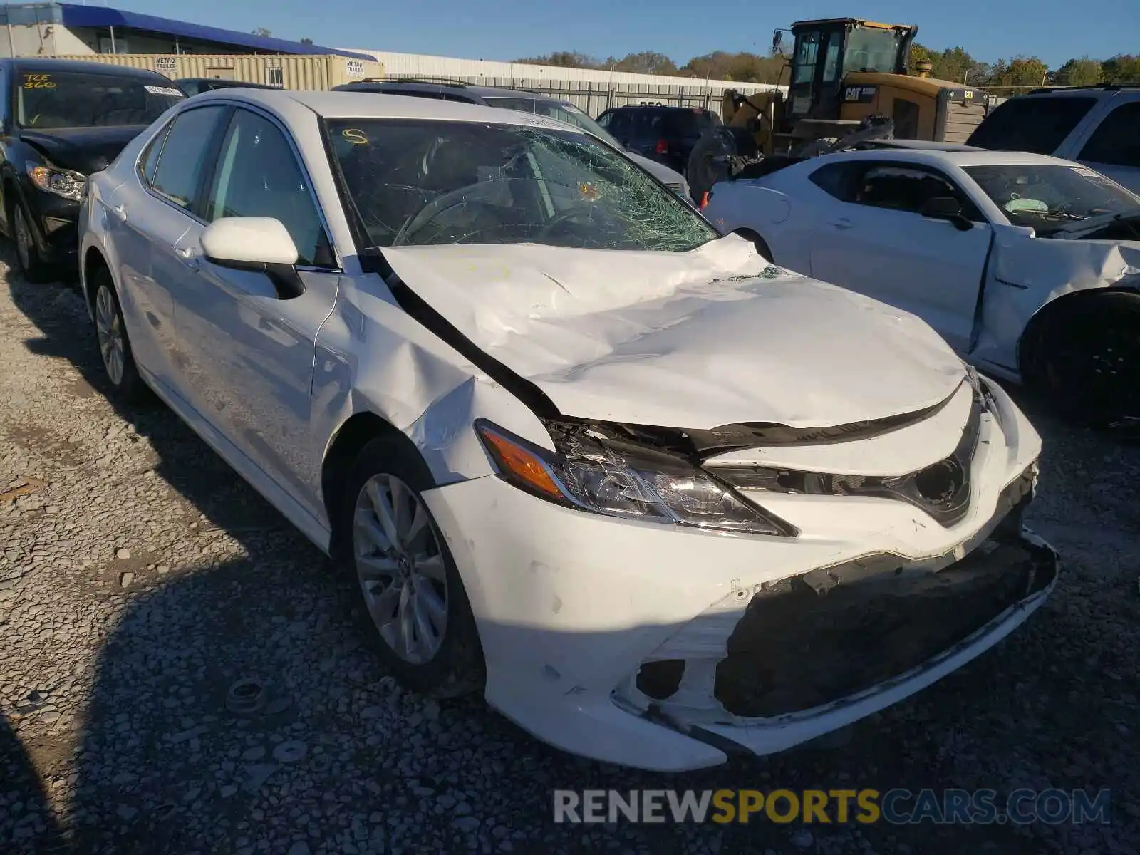 1 Photograph of a damaged car 4T1B11HK5KU690238 TOYOTA CAMRY 2019