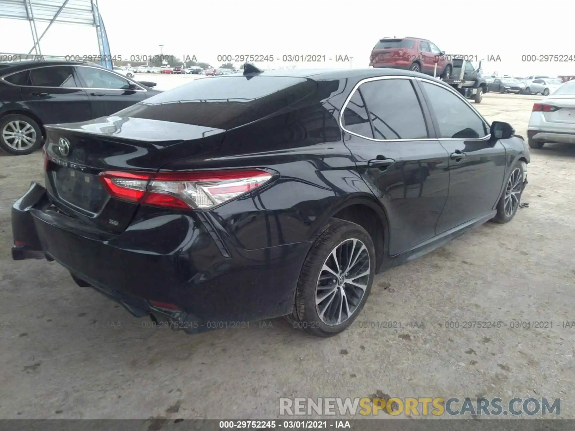 4 Фотография поврежденного автомобиля 4T1B11HK5KU690580 TOYOTA CAMRY 2019