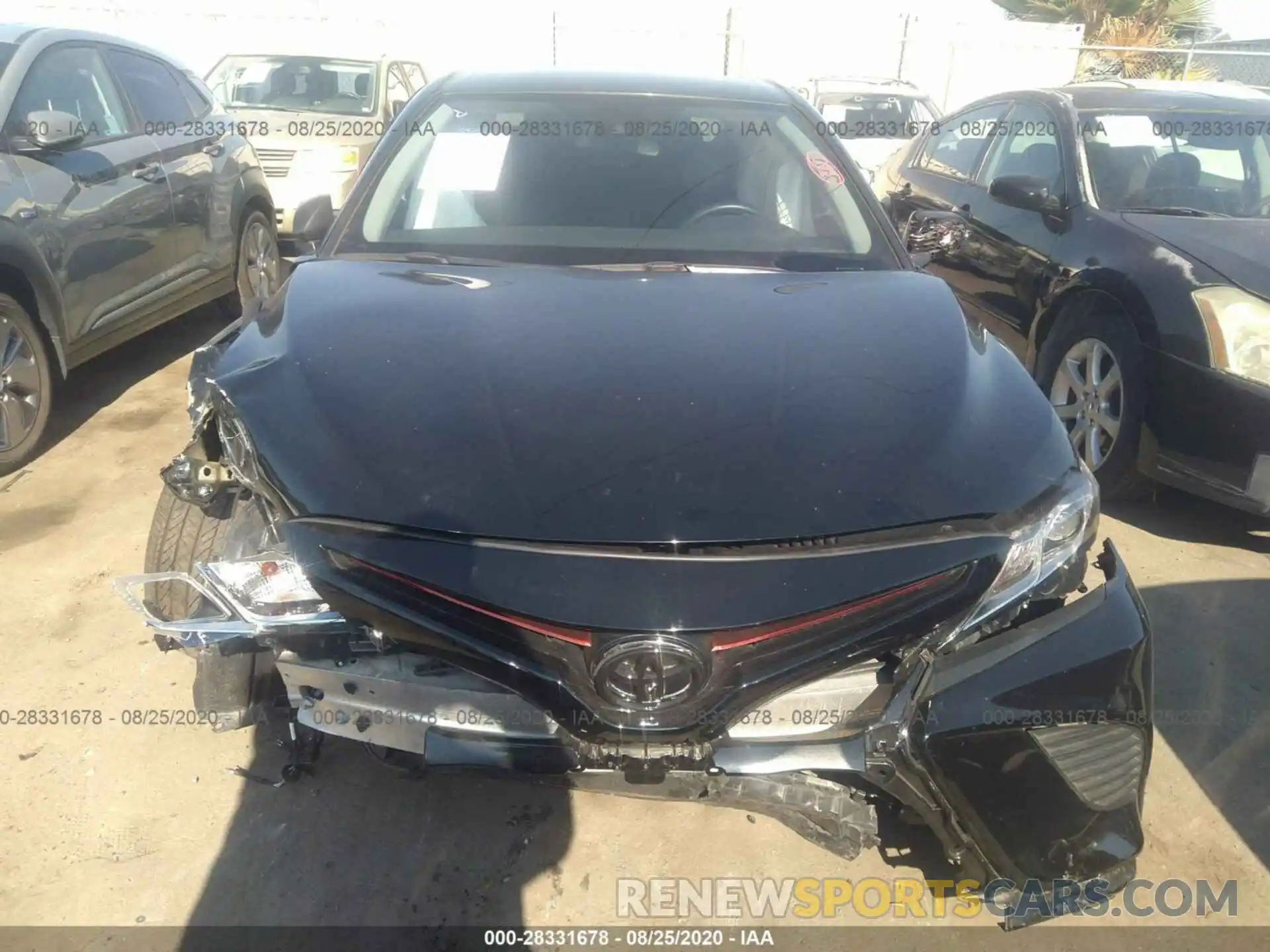 6 Photograph of a damaged car 4T1B11HK5KU691583 TOYOTA CAMRY 2019