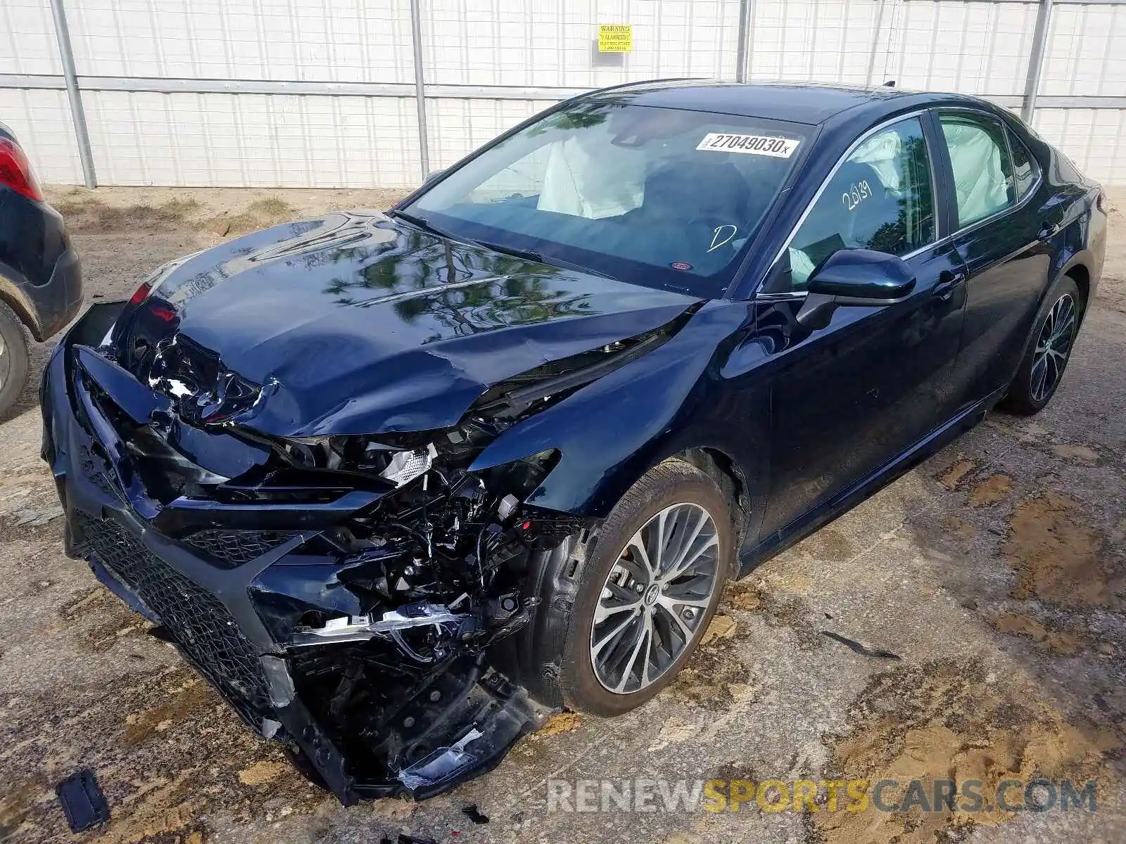 2 Photograph of a damaged car 4T1B11HK5KU691650 TOYOTA CAMRY 2019