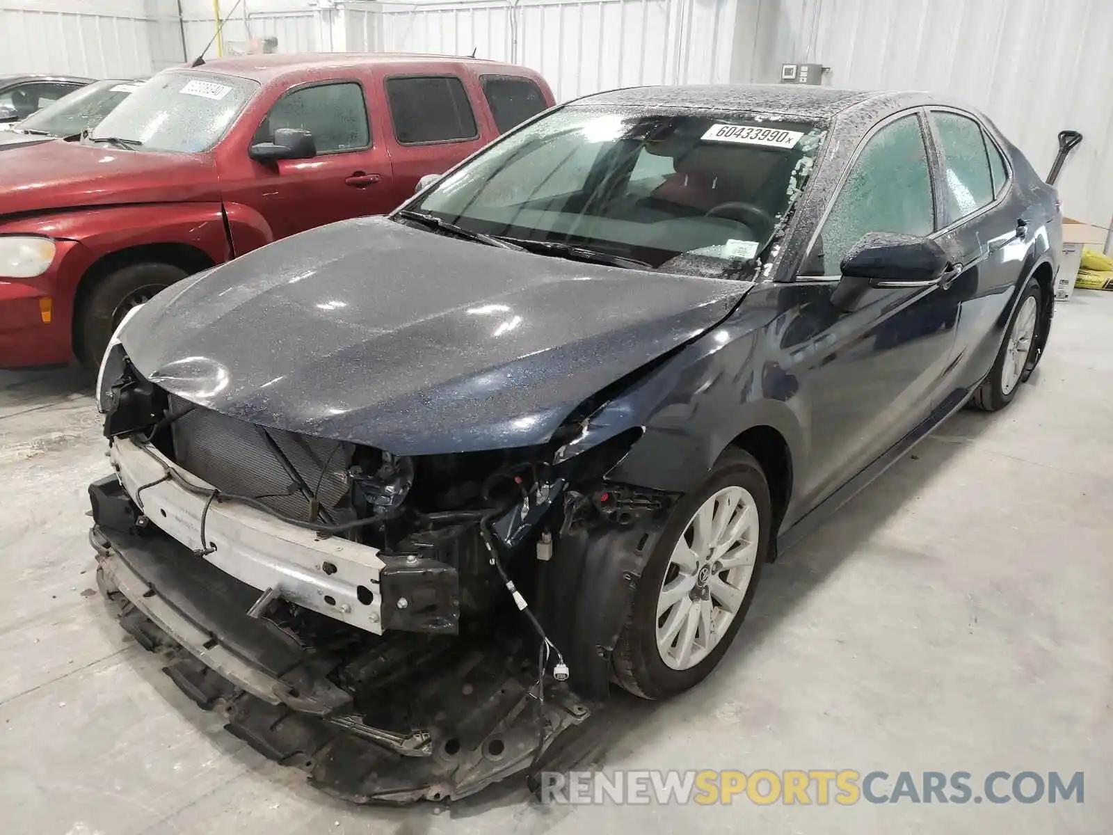 2 Photograph of a damaged car 4T1B11HK5KU692457 TOYOTA CAMRY 2019